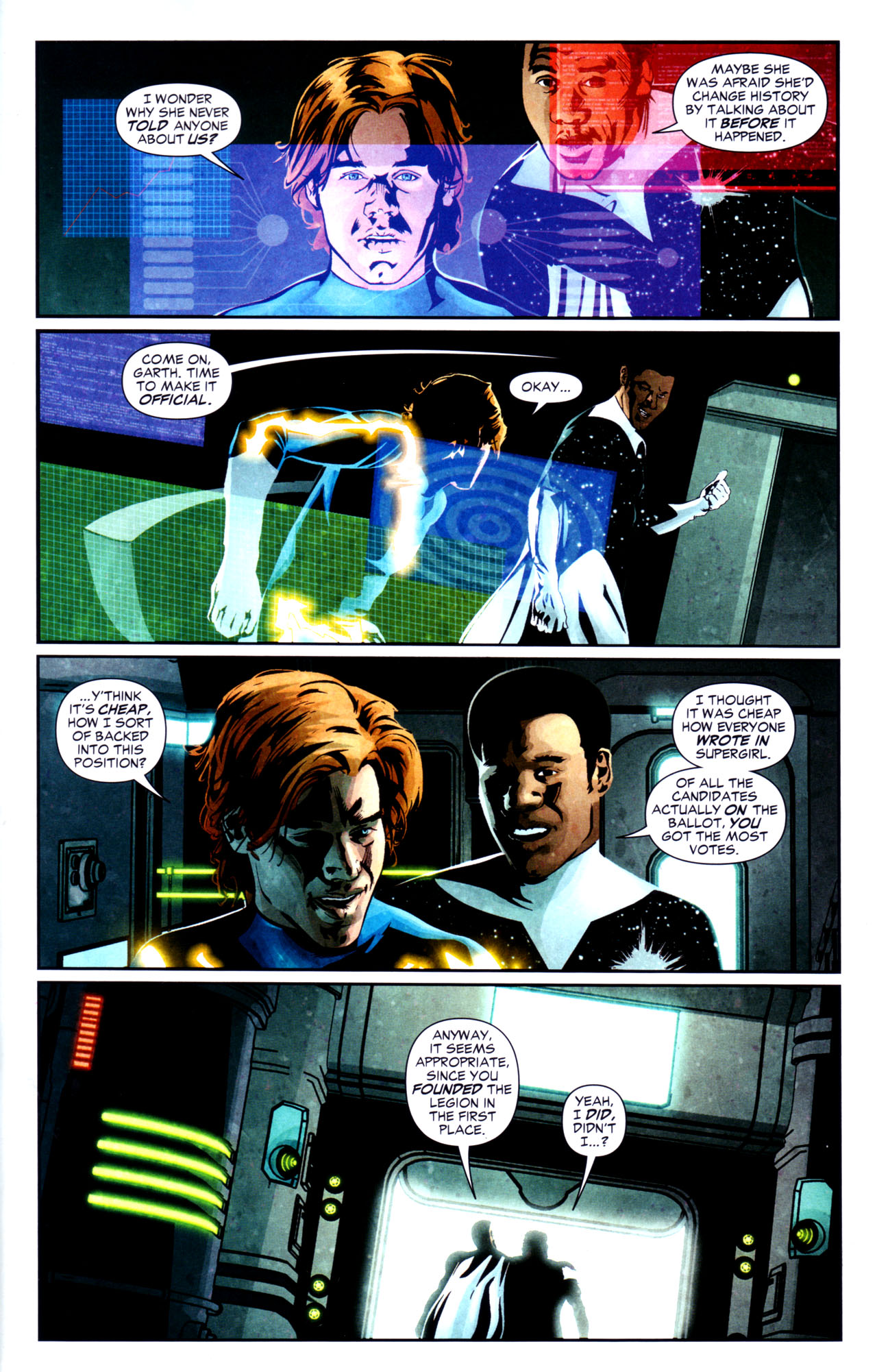 Read online Supergirl and the Legion of Super-Heroes comic -  Issue #36 - 21