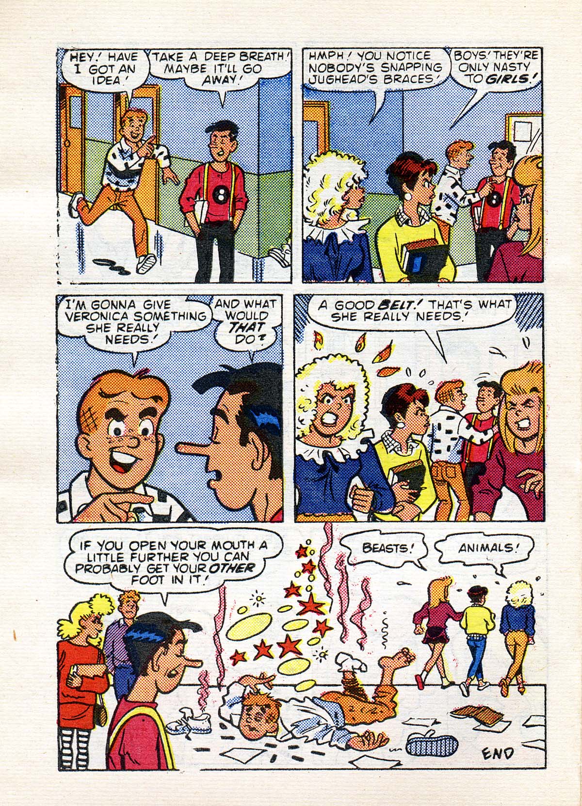 Read online Betty and Veronica Annual Digest Magazine comic -  Issue #1 - 7