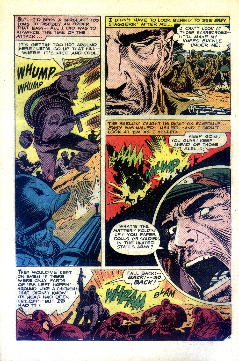 Read online Our Army at War (1952) comic -  Issue #166 - 6