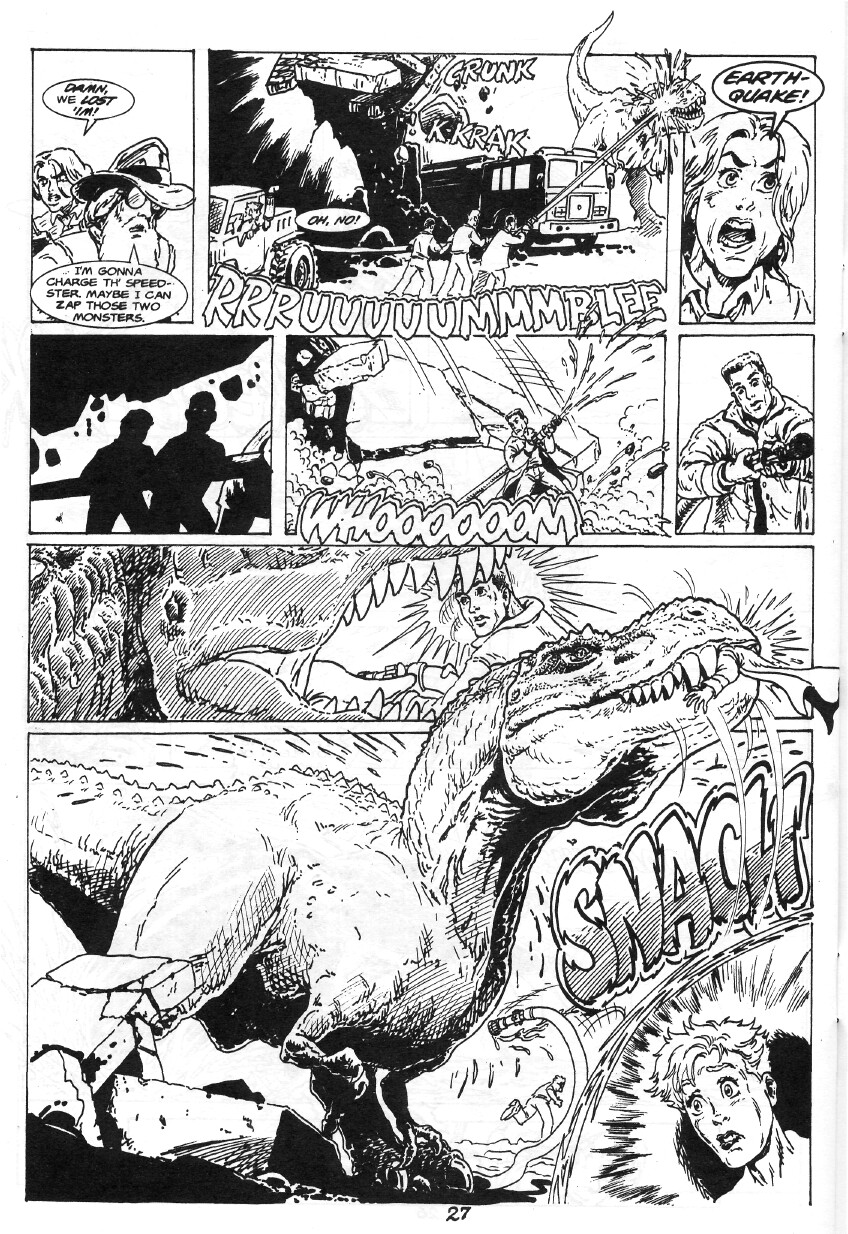 Read online Cavewoman: Rain comic -  Issue #8 - 29