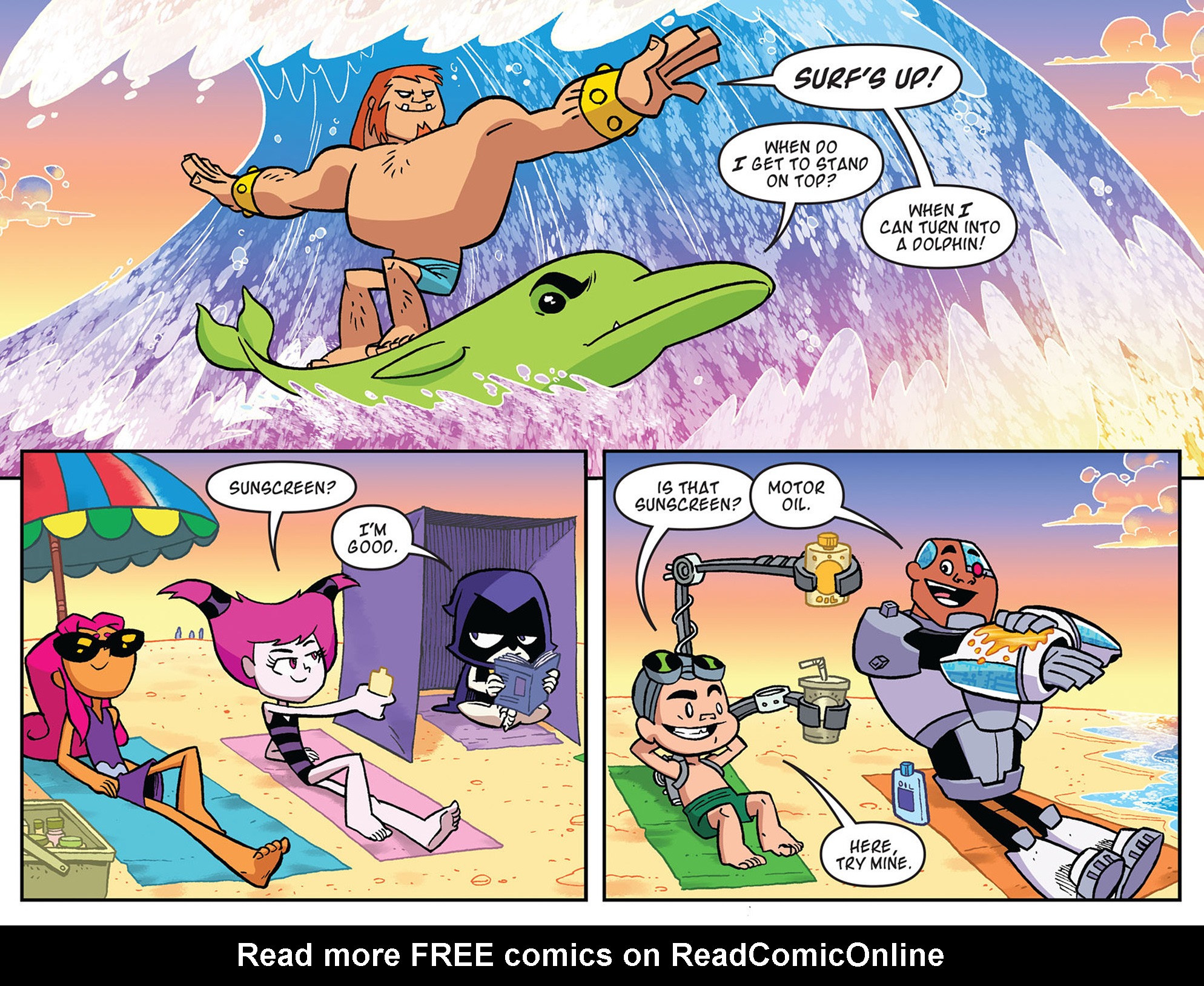Read online Teen Titans Go! (2013) comic -  Issue #39 - 16
