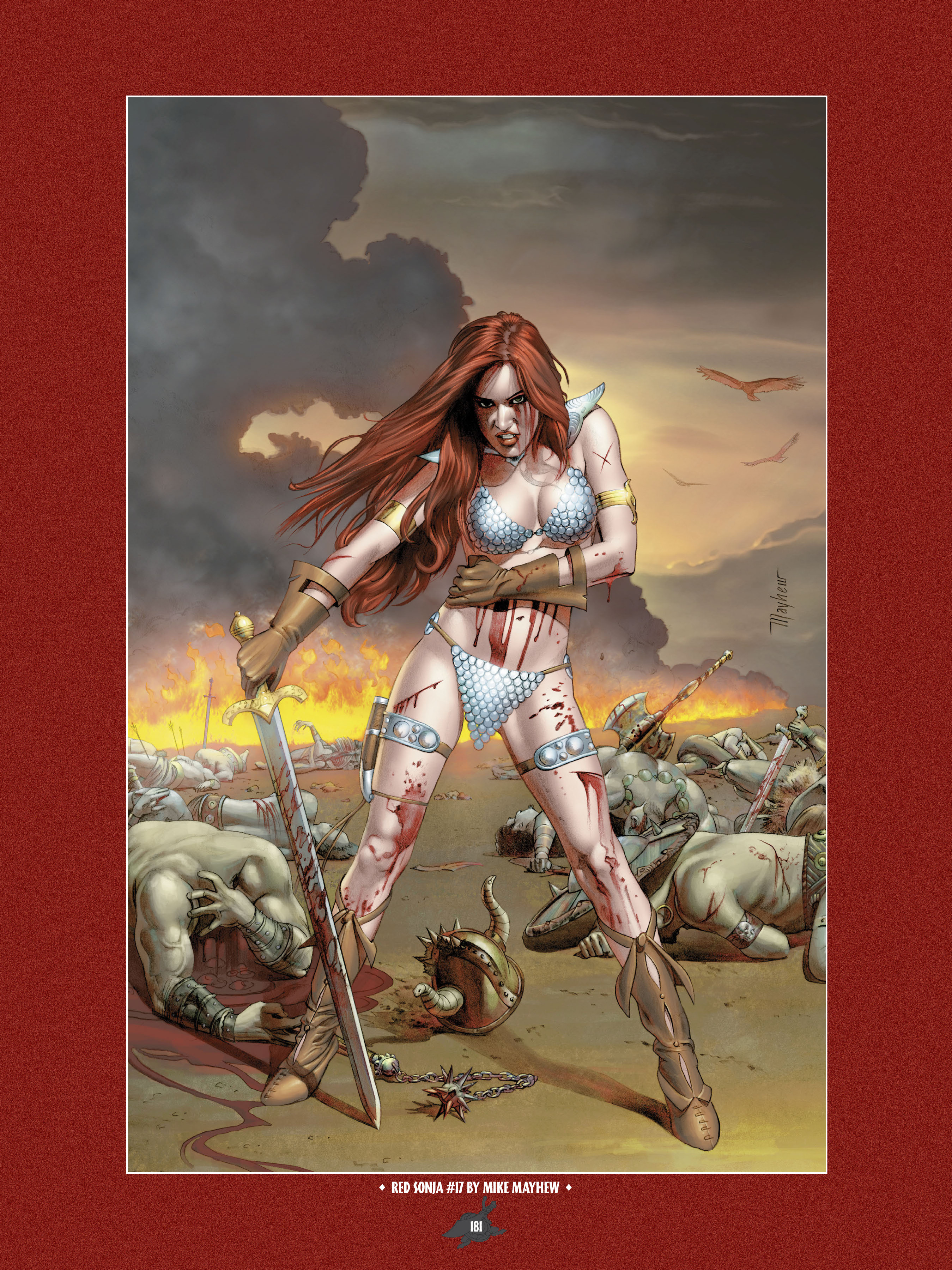 Read online The Art of Red Sonja comic -  Issue # TPB 1 (Part 2) - 74