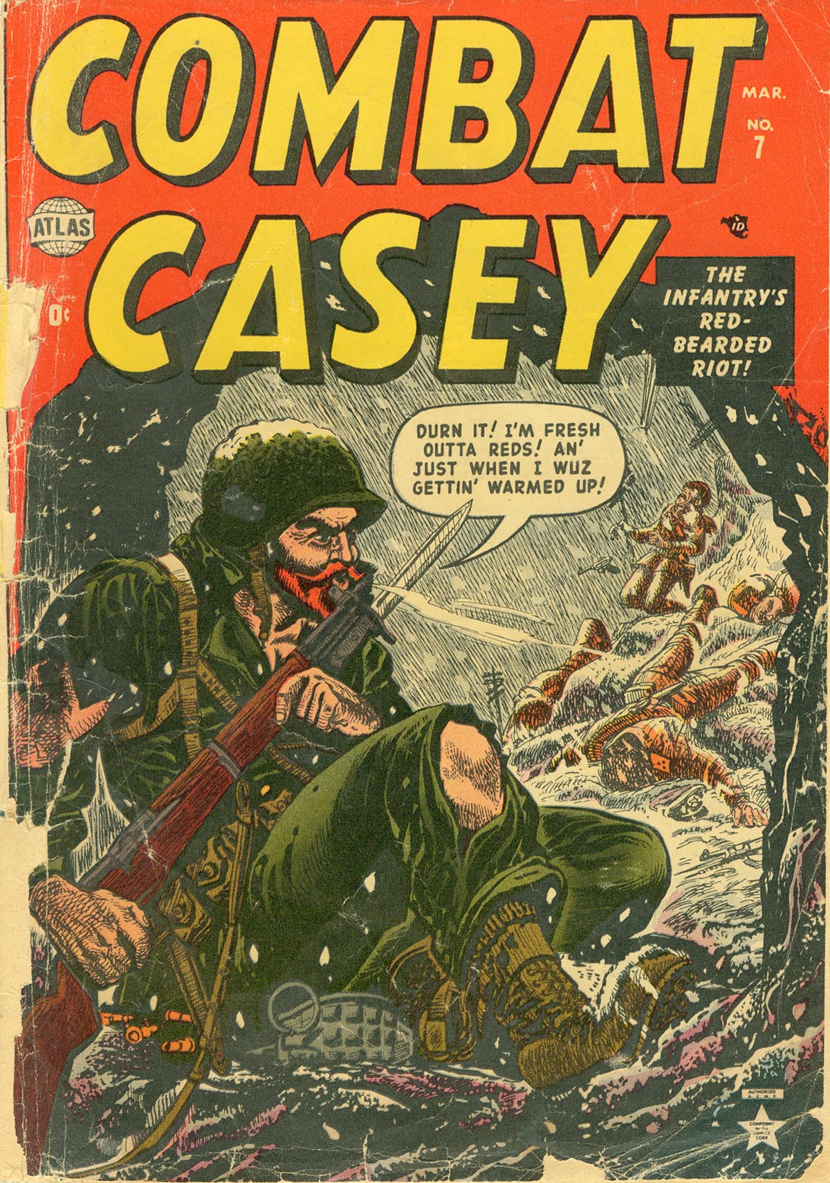 Read online Combat Casey comic -  Issue #7 - 1