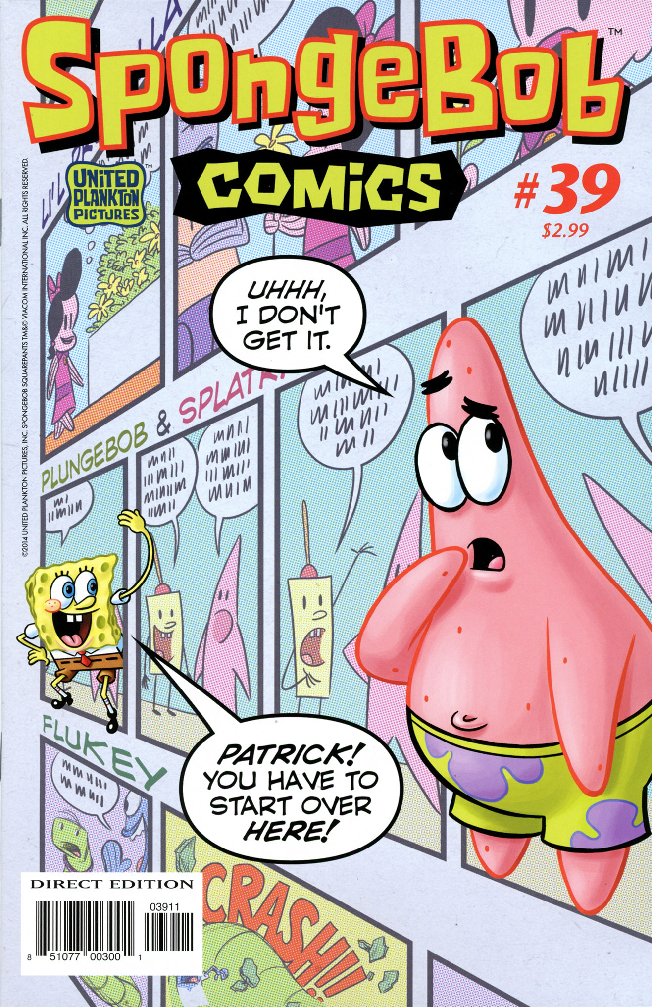 Read online SpongeBob Comics comic -  Issue #39 - 1