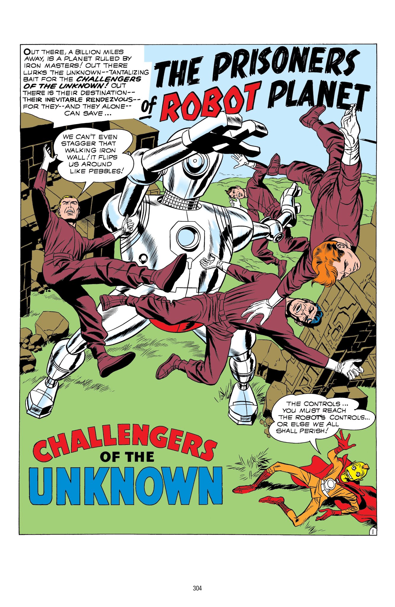 Read online Challengers of the Unknown by Jack Kirby comic -  Issue # TPB (Part 3) - 104