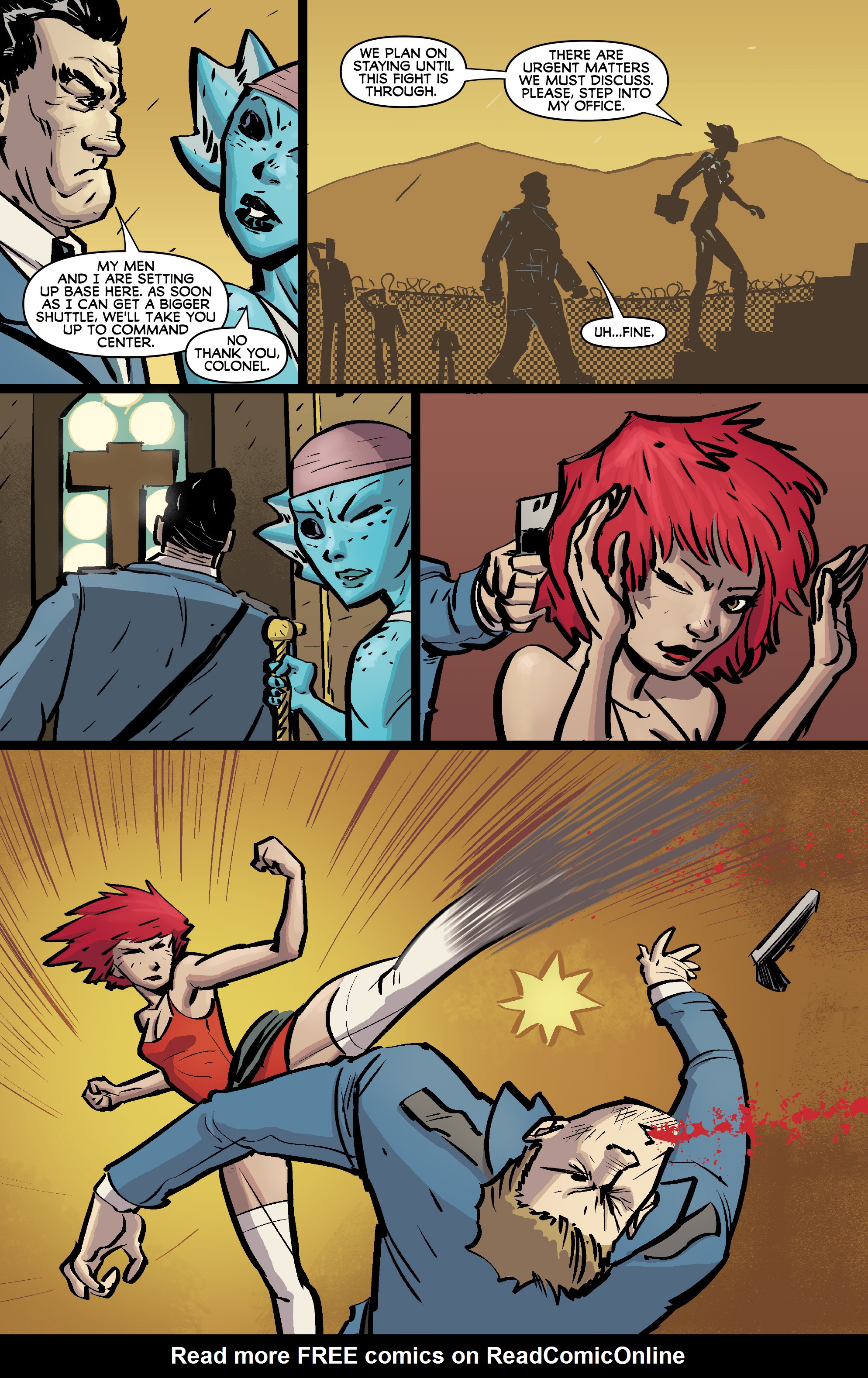 Read online Red City comic -  Issue #3 - 19