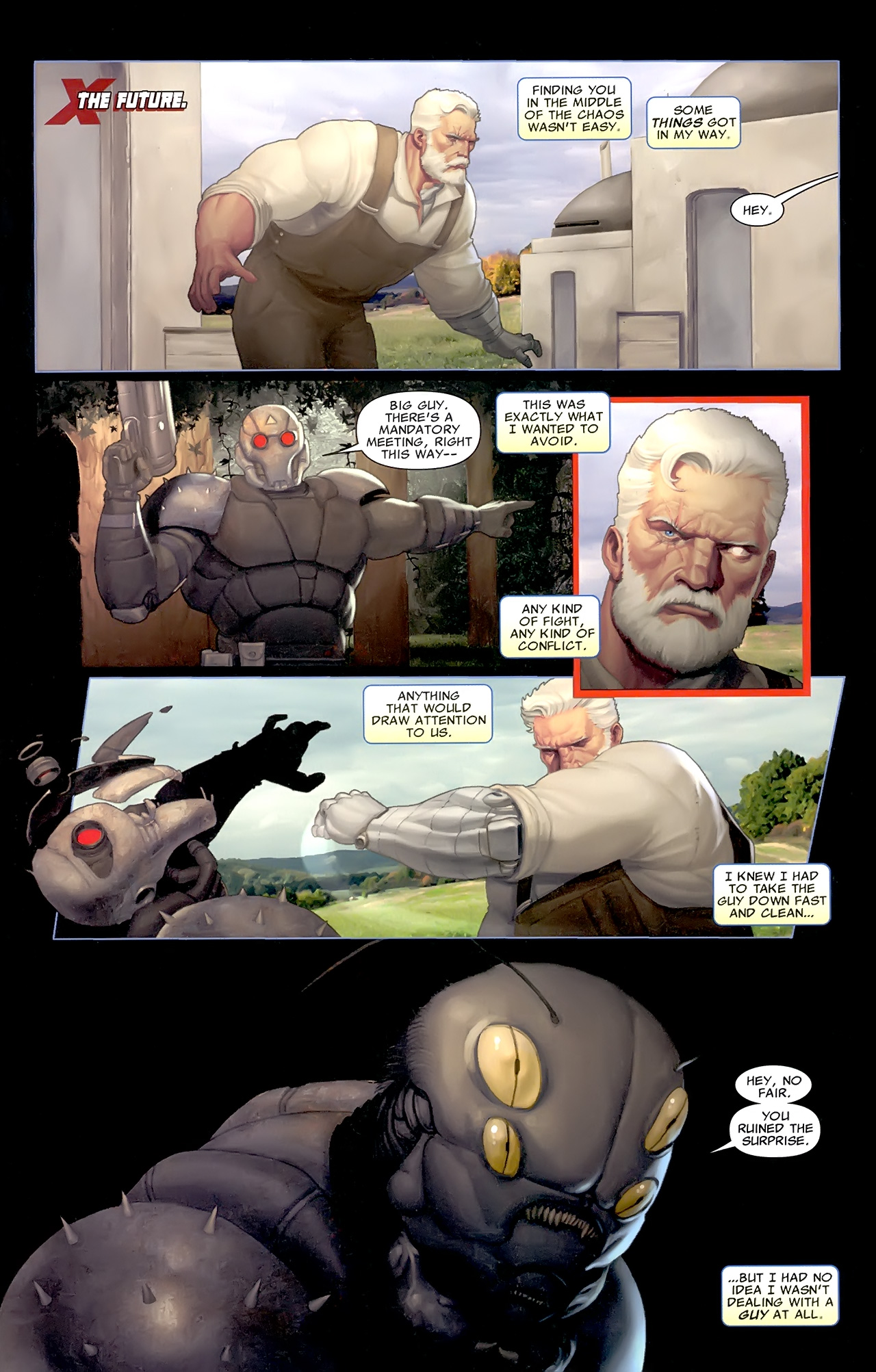 Read online Cable (2008) comic -  Issue #8 - 8