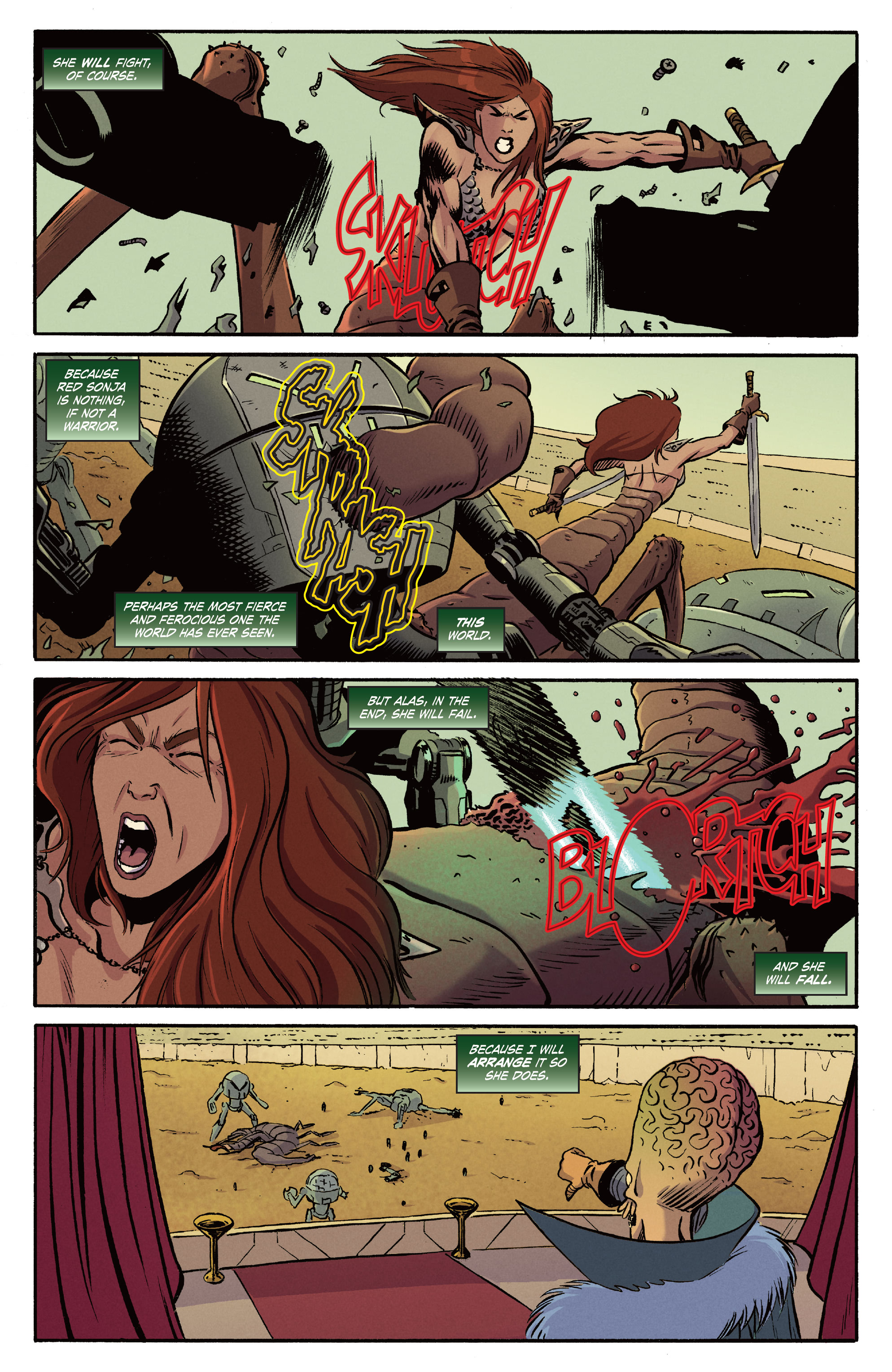 Read online Mars Attacks Red Sonja comic -  Issue #5 - 7