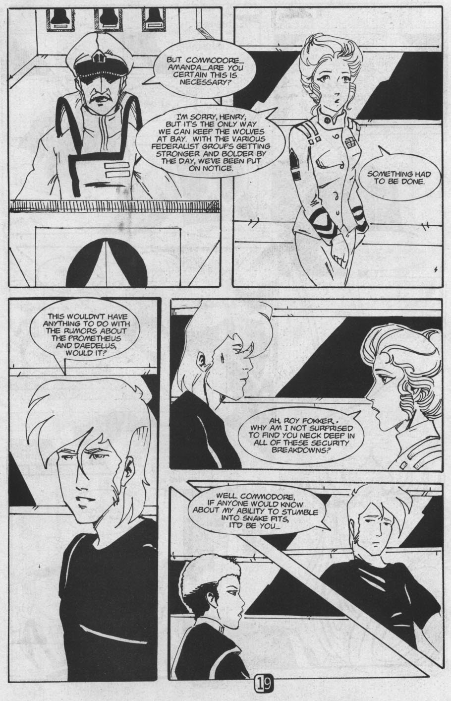 Read online Robotech Academy Blues comic -  Issue #4 - 21