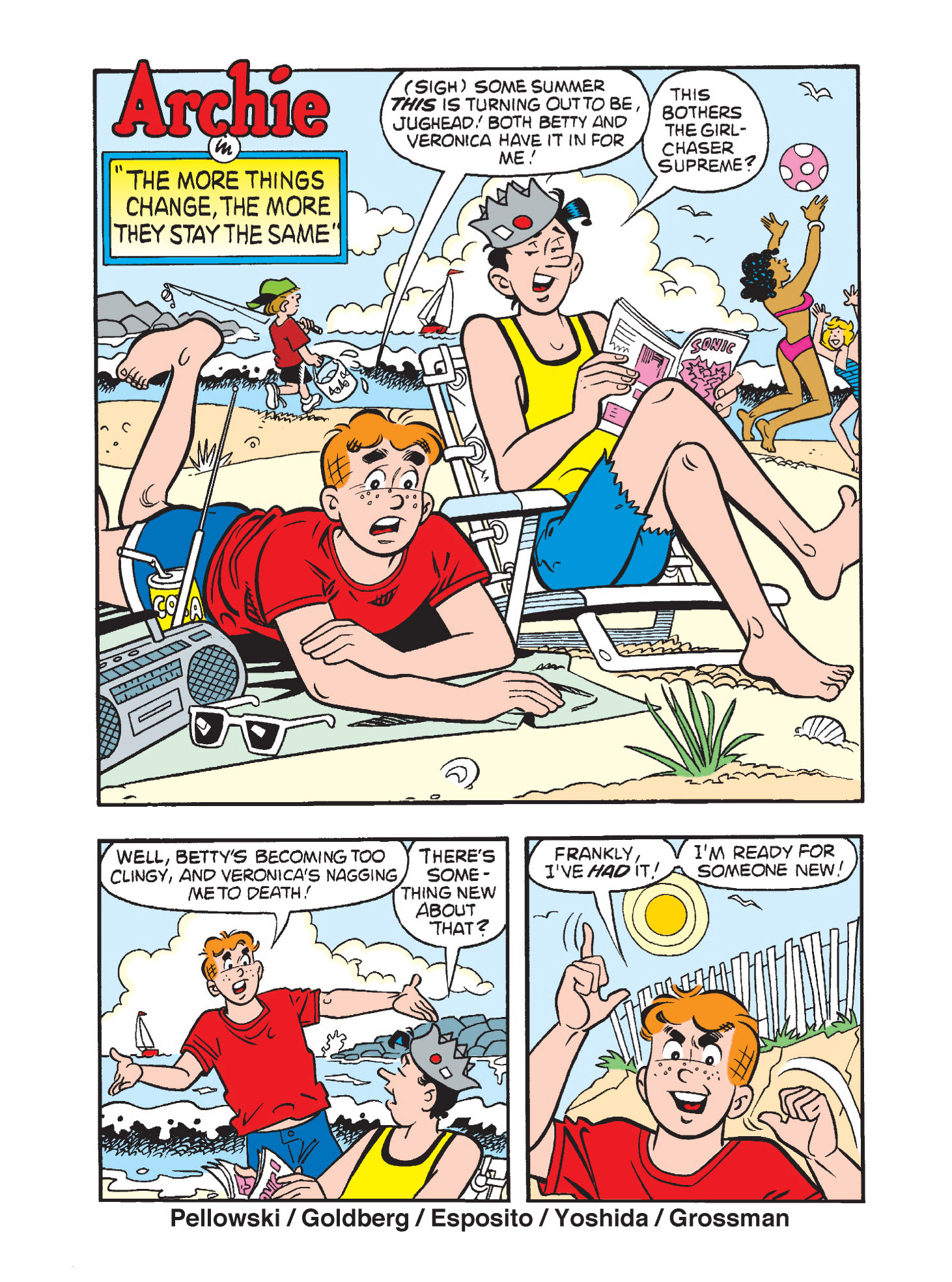 Read online Archie's Double Digest Magazine comic -  Issue #240 - 129
