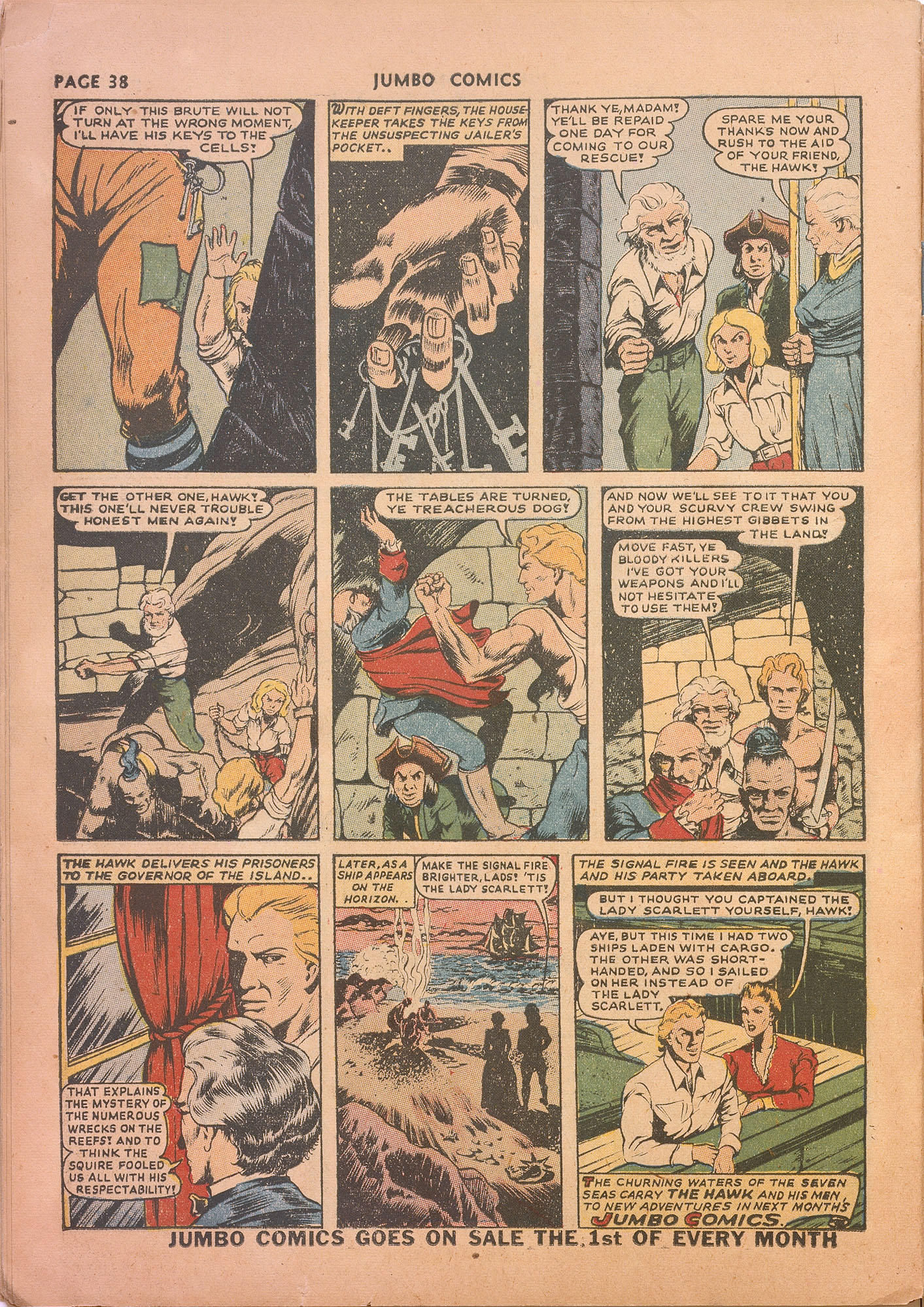 Read online Jumbo Comics comic -  Issue #46 - 40