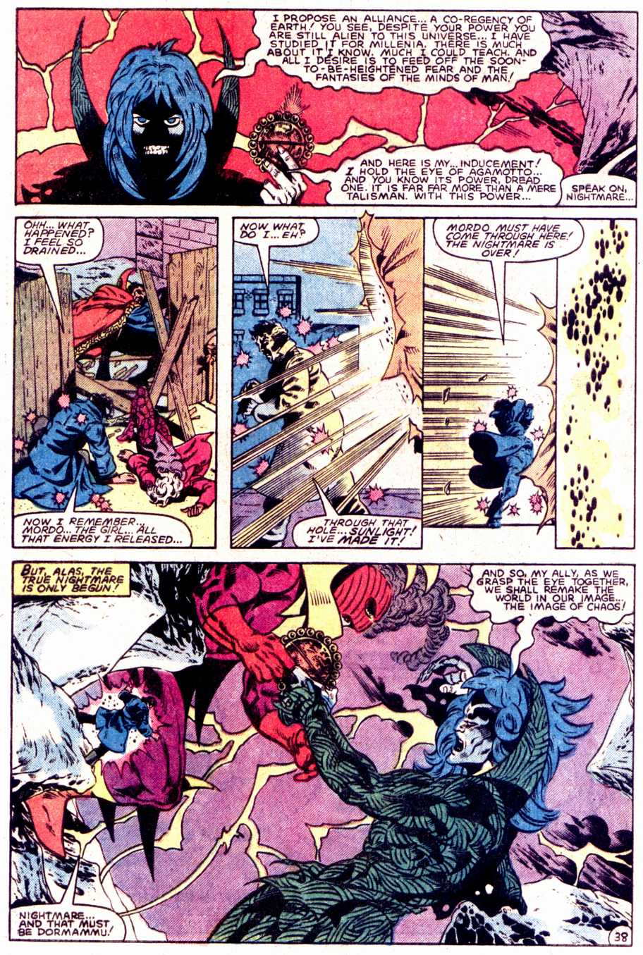 Read online What If? (1977) comic -  Issue #40 - Dr Strange had not become master of The mystic arts - 39