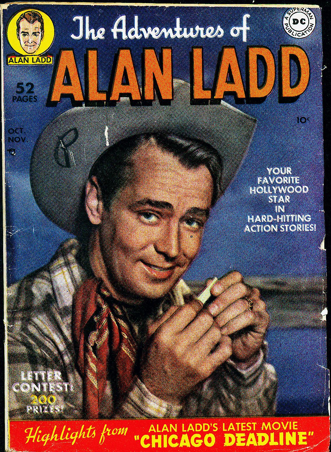 Read online Adventures of Alan Ladd comic -  Issue #1 - 1