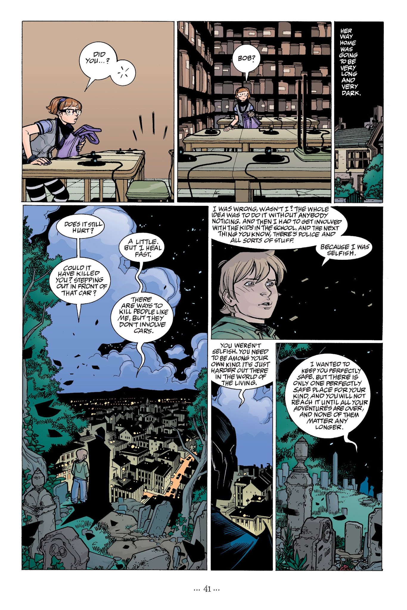 Read online The Graveyard Book: Graphic Novel comic -  Issue # TPB 2 - 47