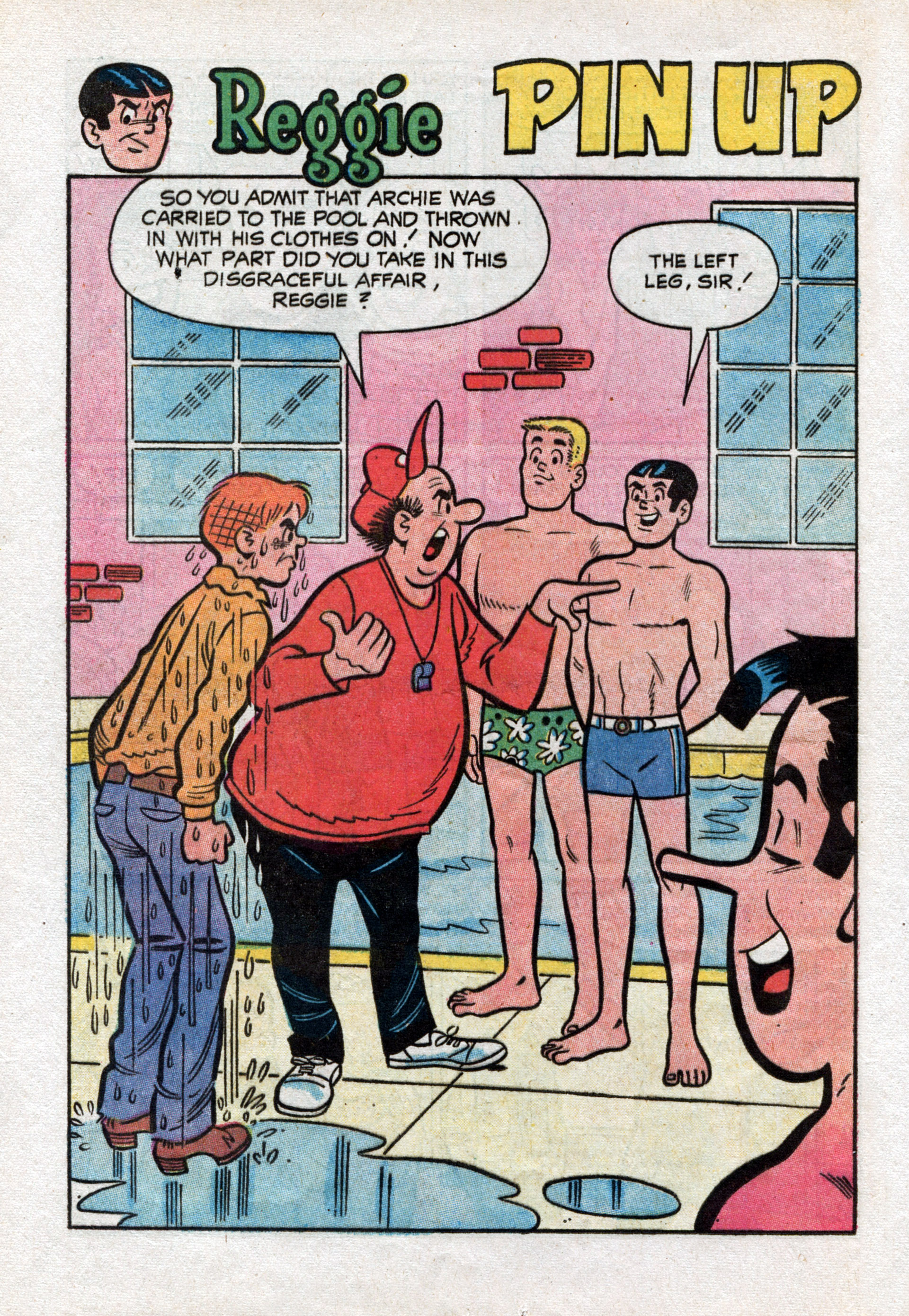 Read online Reggie and Me (1966) comic -  Issue #49 - 24