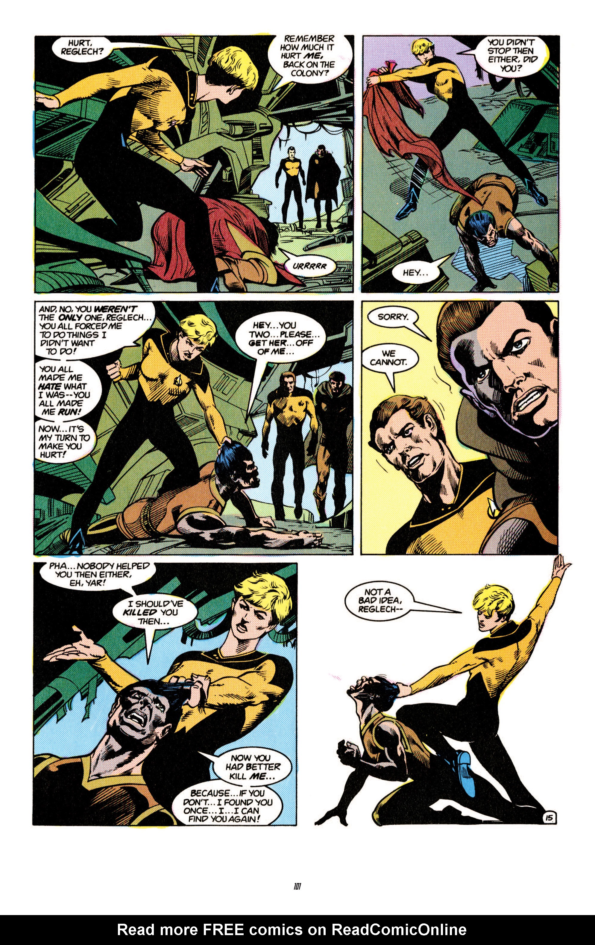Read online Star Trek Classics comic -  Issue #4 - 100