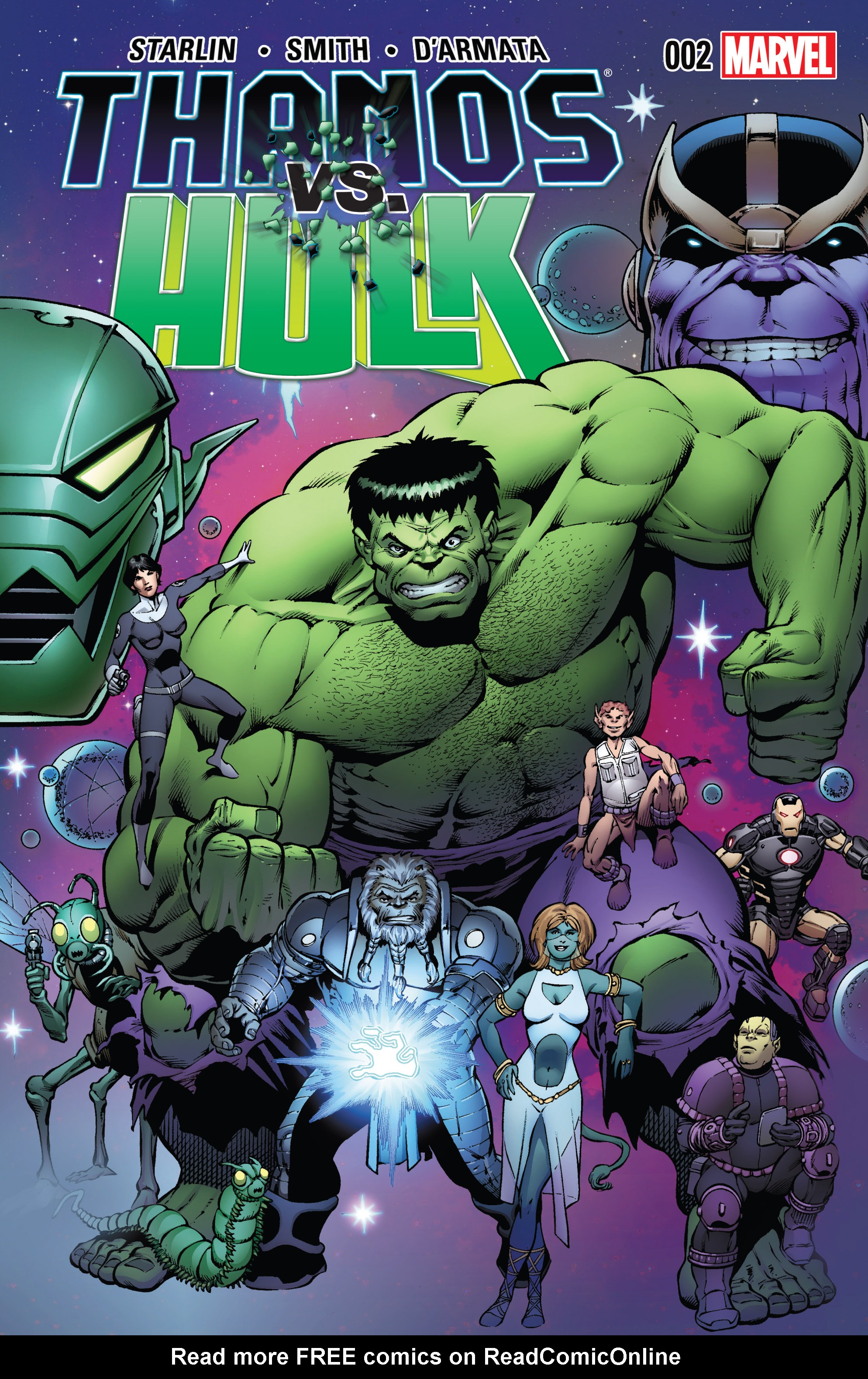 Read online Thanos Vs. Hulk comic -  Issue #2 - 1