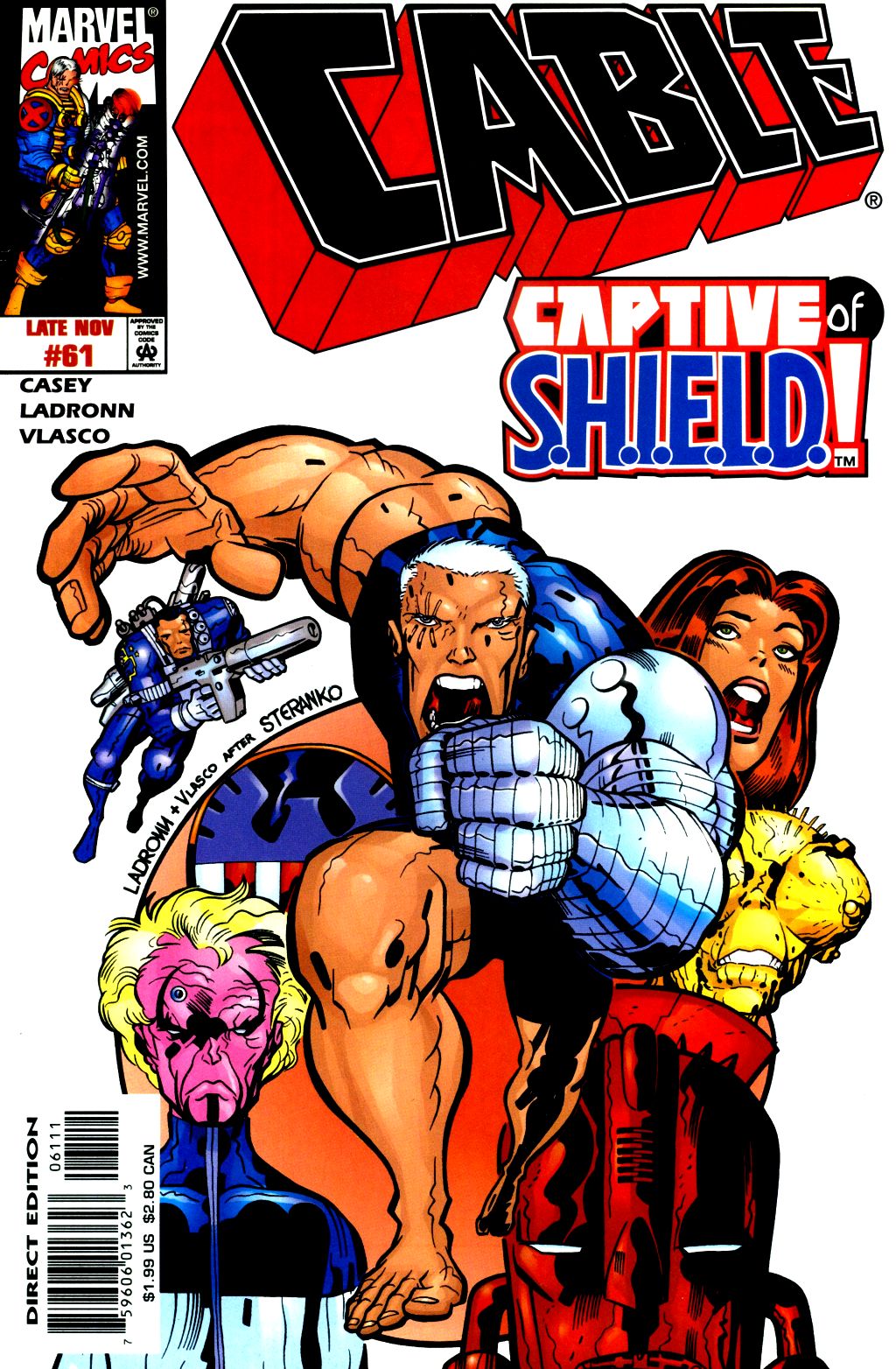 Read online Cable (1993) comic -  Issue #61 - 1