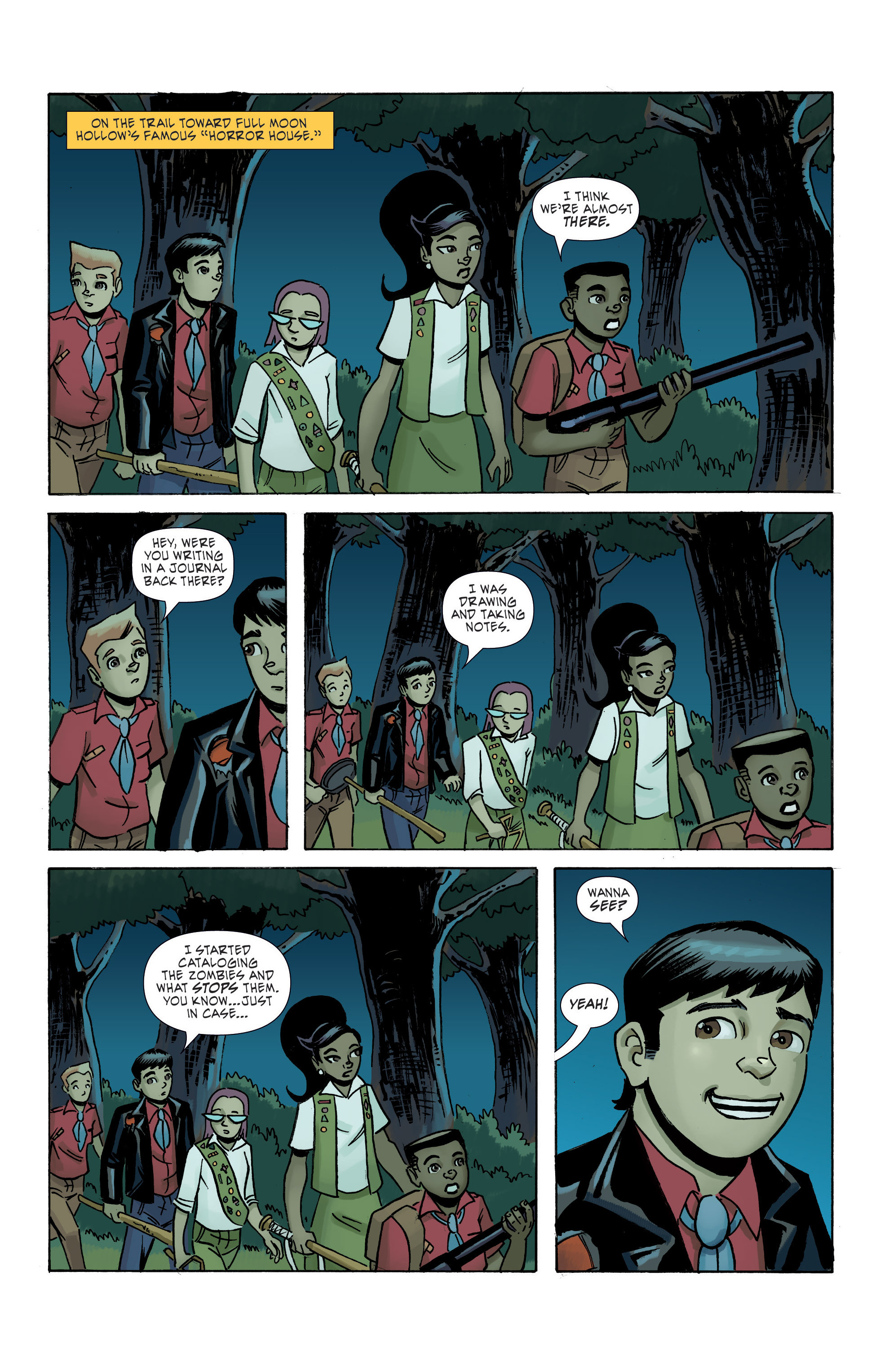 Read online Ghoul Scouts: Night of the Unliving Undead comic -  Issue #4 - 3