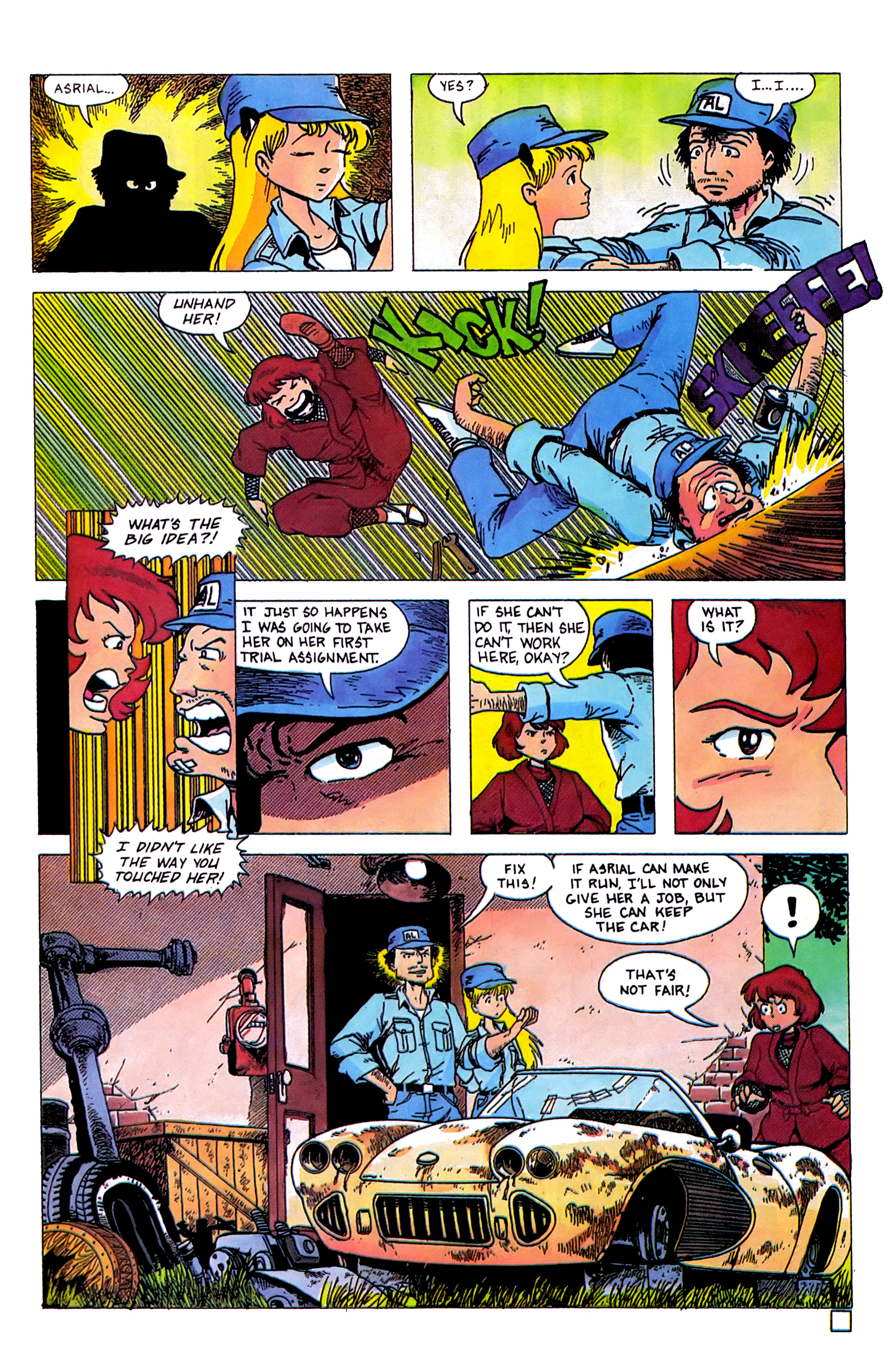 Read online Ninja High School In Color comic -  Issue #4 - 15
