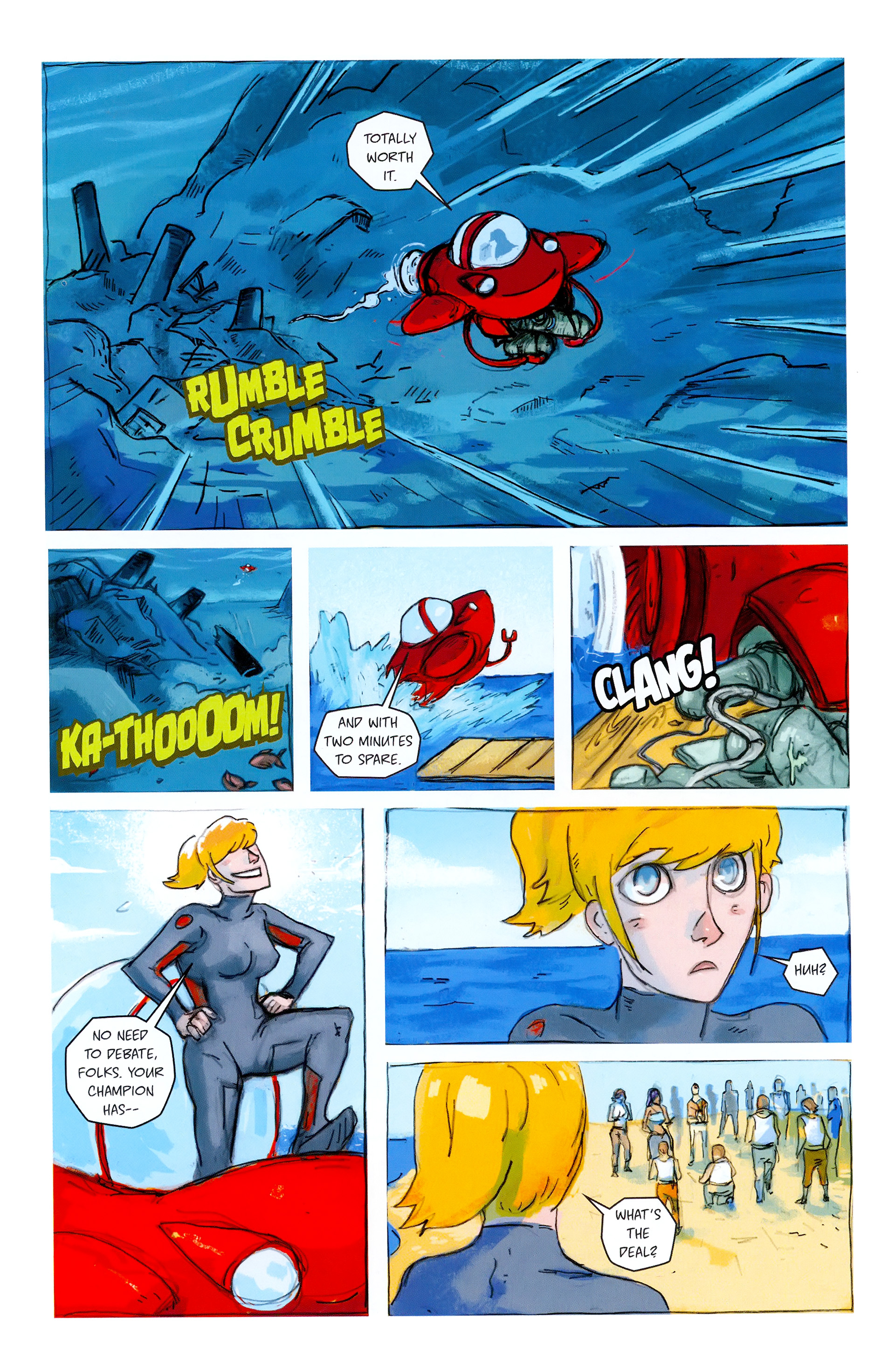 Read online Free Comic Book Day 2015 comic -  Issue # The Stuff of Legend - Thanatos Diver - 24