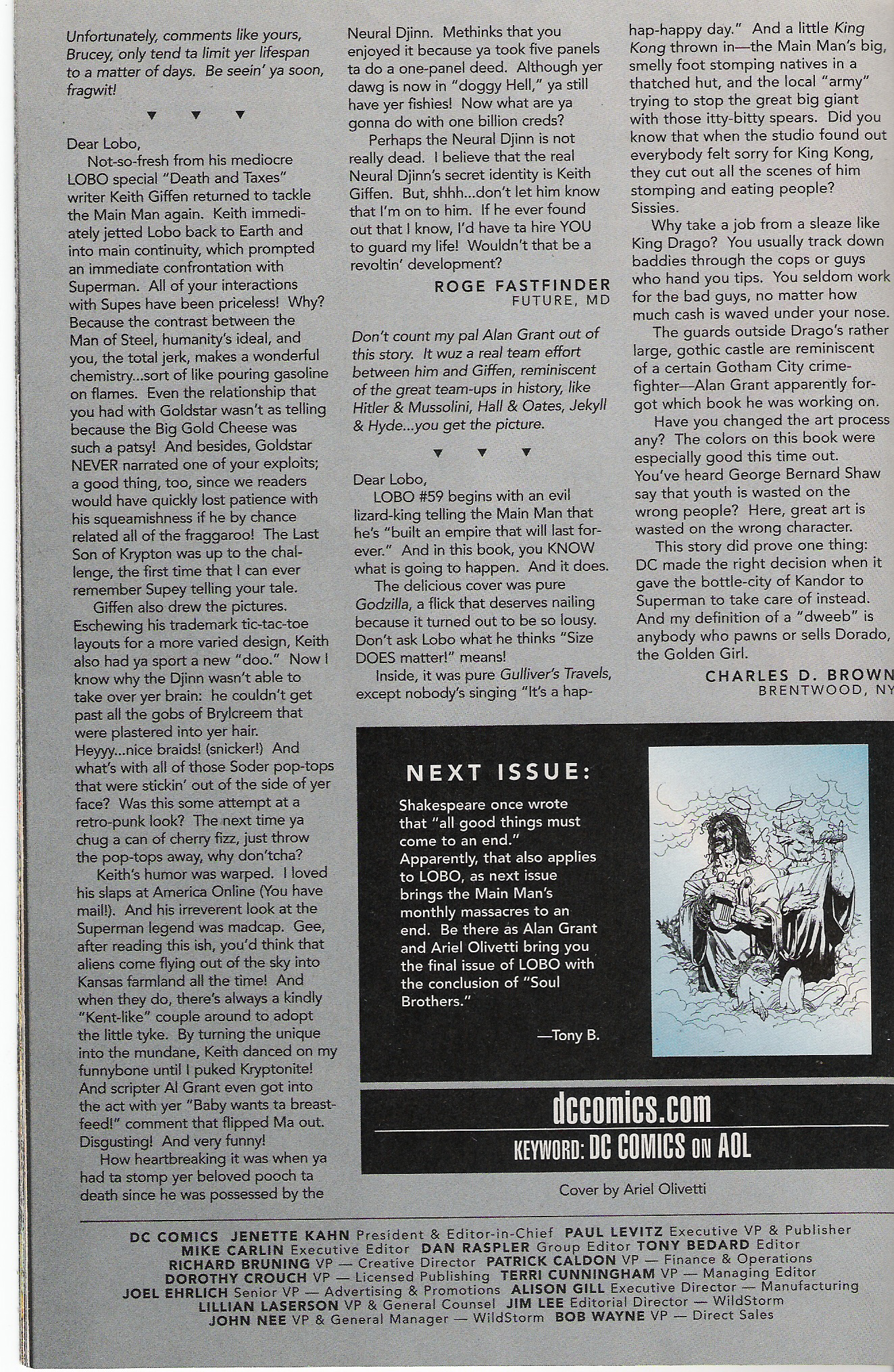 Read online Lobo (1993) comic -  Issue #63 - 25