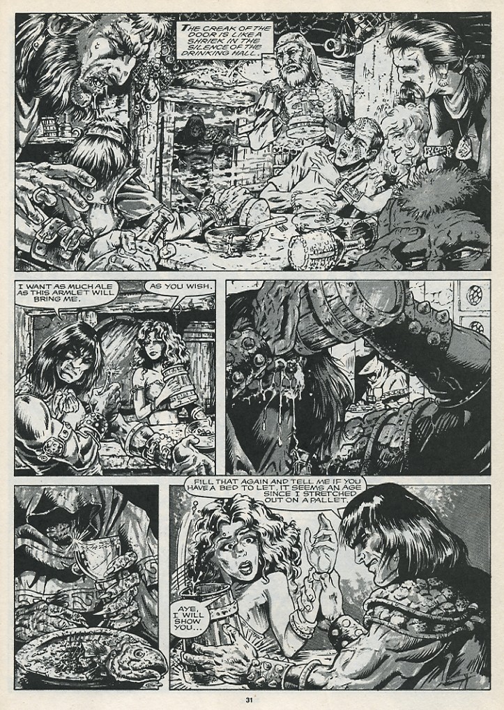 Read online The Savage Sword Of Conan comic -  Issue #176 - 33