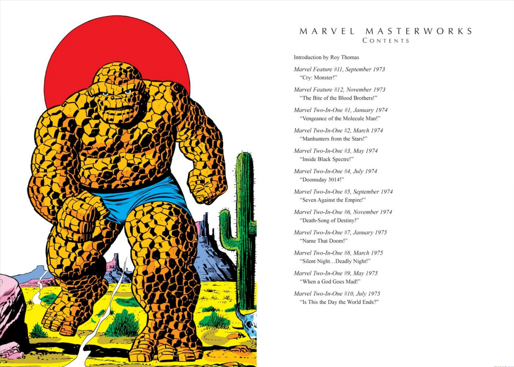 Read online Marvel Masterworks: Marvel Two-In-One comic -  Issue # TPB 1 (Part 1) - 4