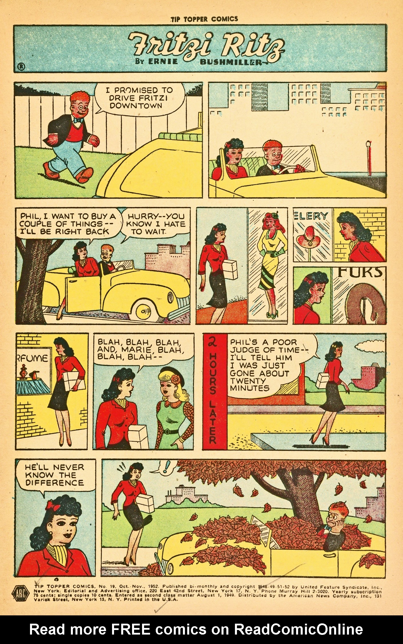 Read online Tip Topper Comics comic -  Issue #19 - 3