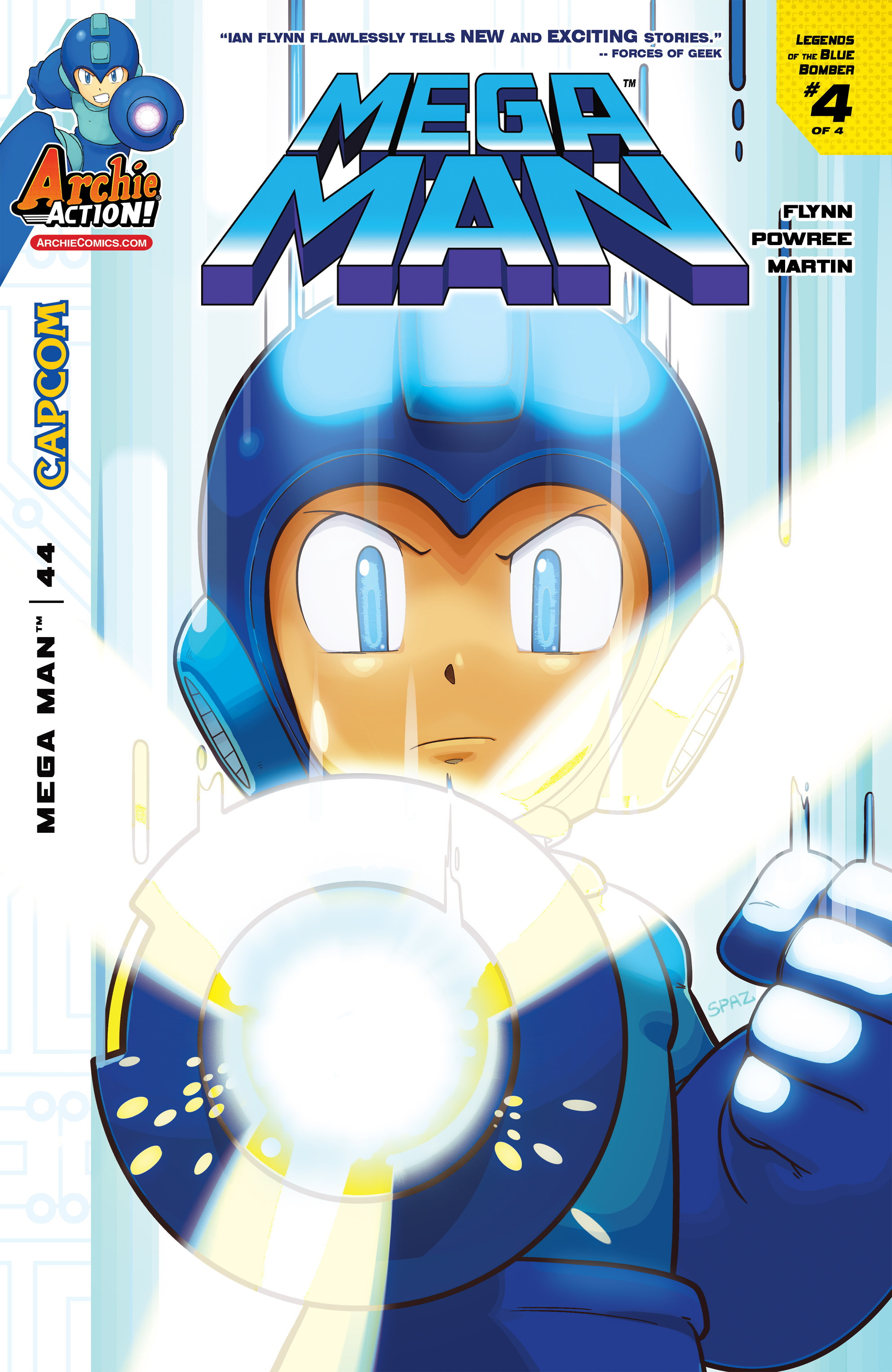 Read online Mega Man comic -  Issue #44 - 1