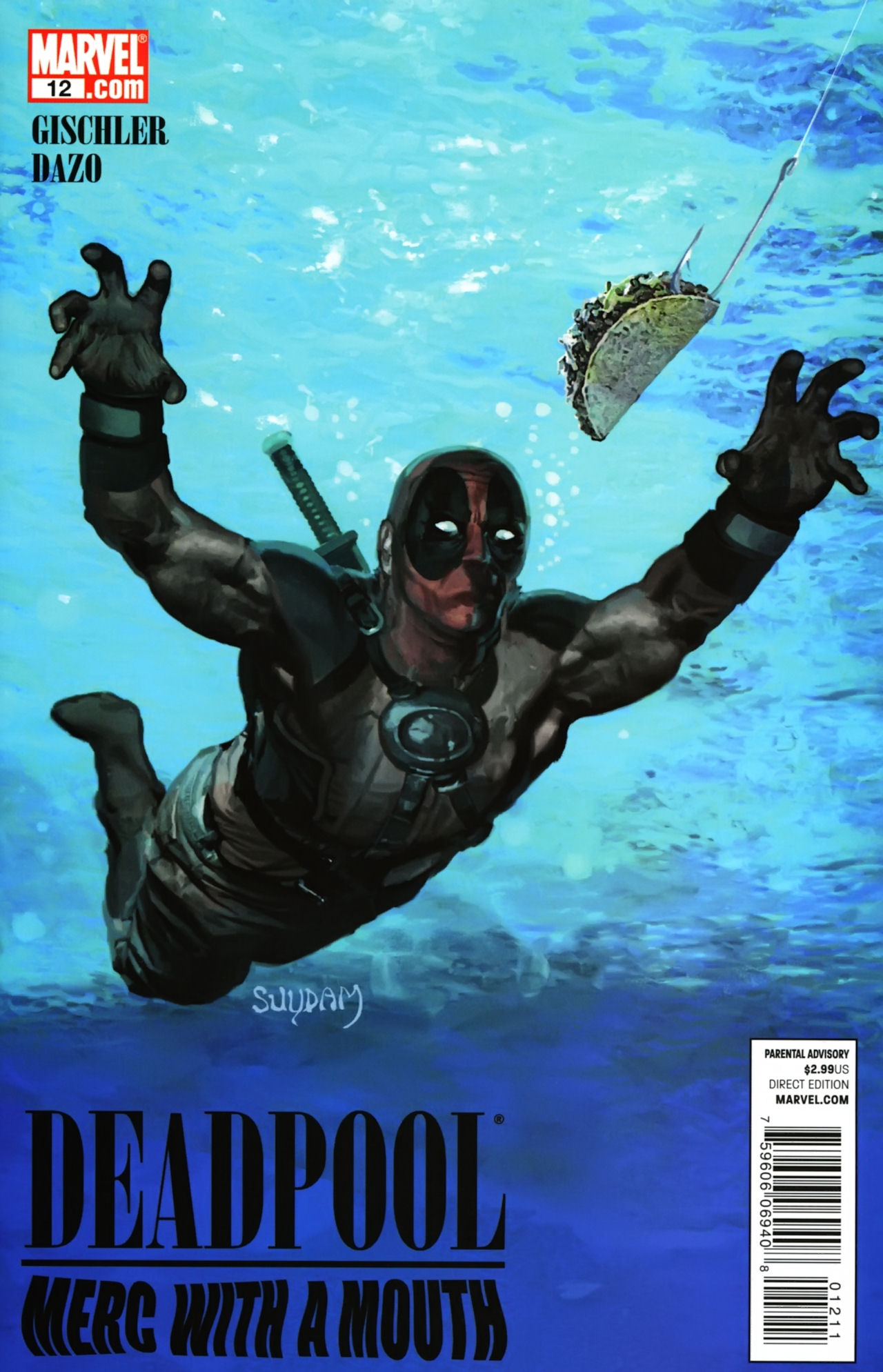 Read online Deadpool: Merc With a Mouth comic -  Issue #12 - 1
