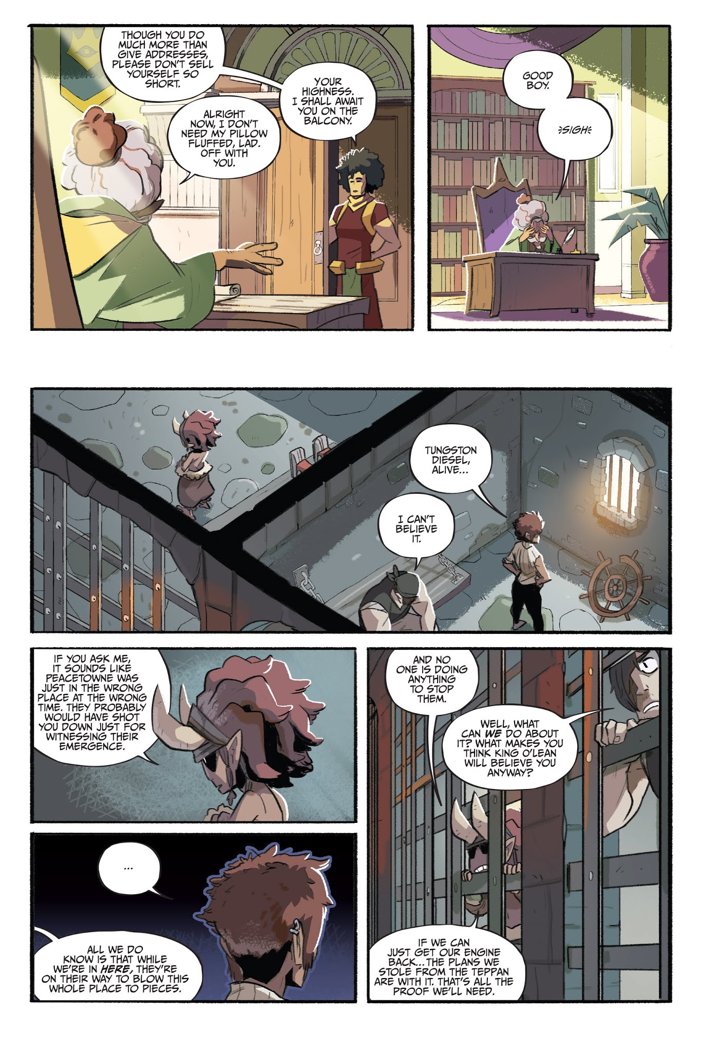 Read online Tyson Hesse's Diesel: Ignition comic -  Issue # TPB (Part 2) - 58