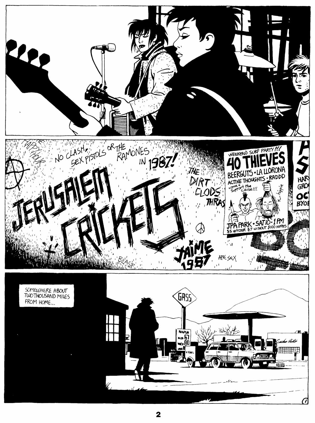 Read online Love and Rockets (1982) comic -  Issue #21 - 4