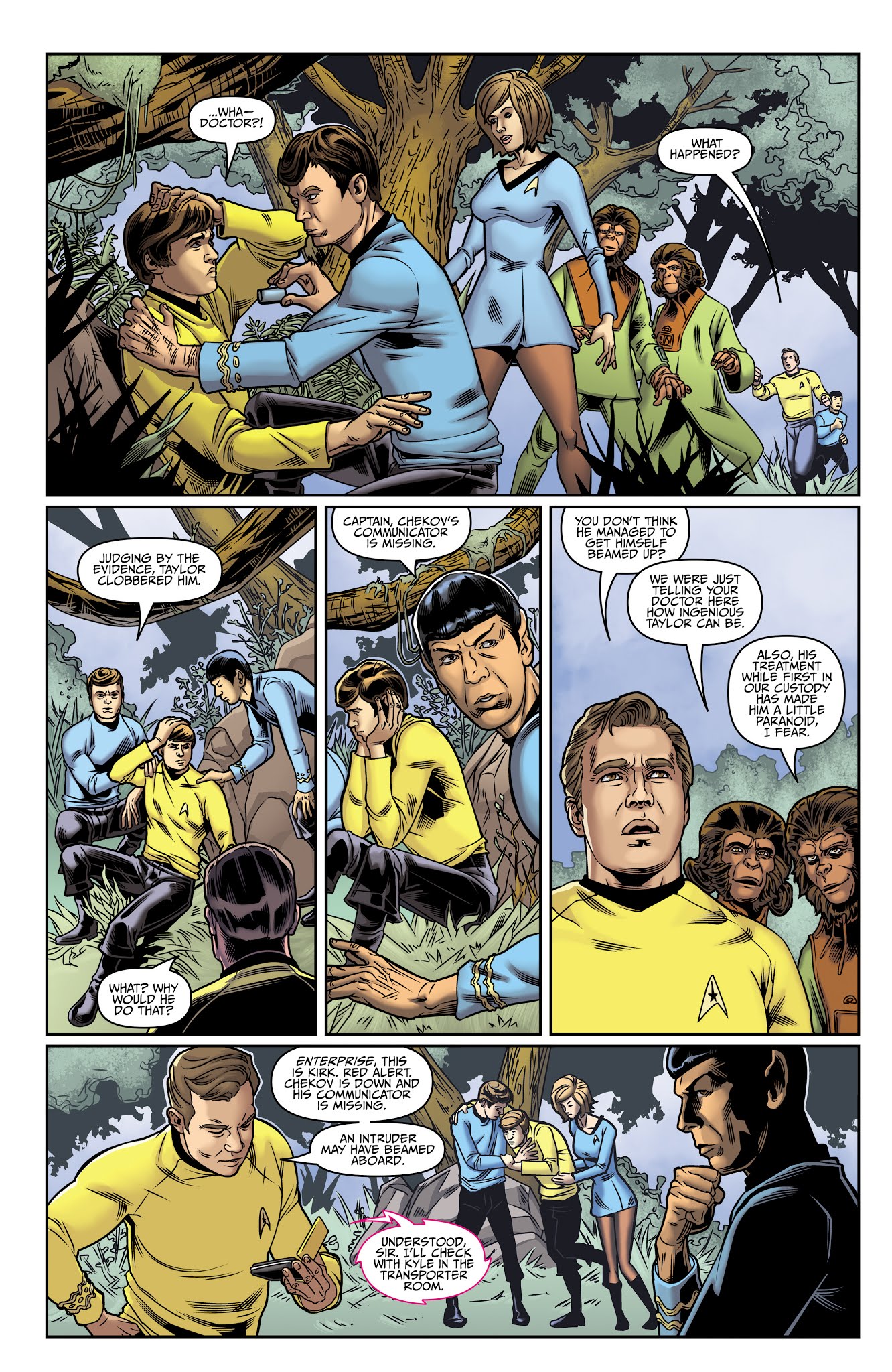 Read online Star Trek/Planet of the Apes: The Primate Directive comic -  Issue # _TPB - 52