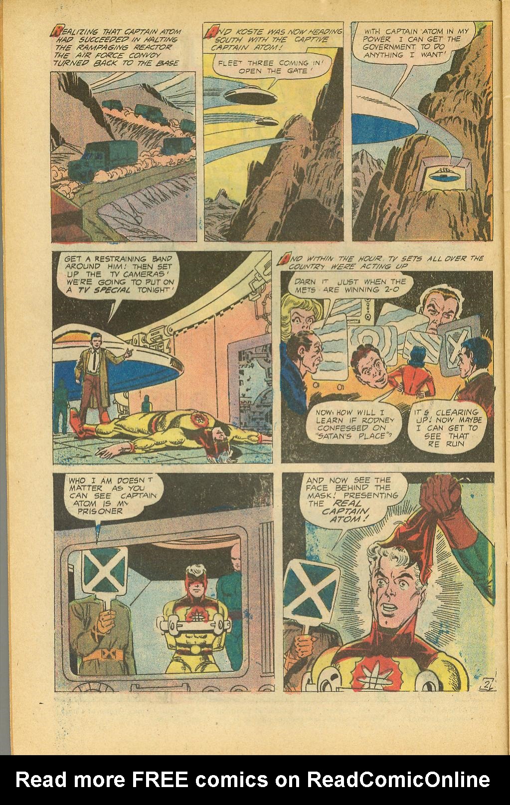 Read online Captain Atom (1965) comic -  Issue #84 - 4