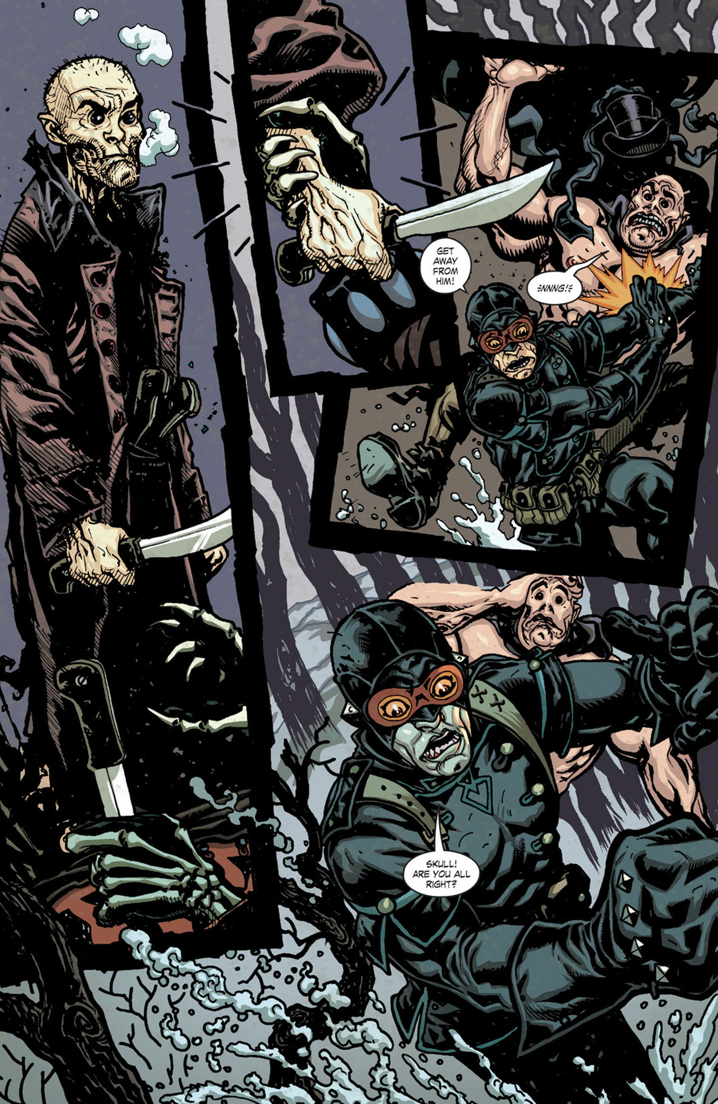 Read online JSA Liberty Files: The Whistling Skull comic -  Issue #5 - 6