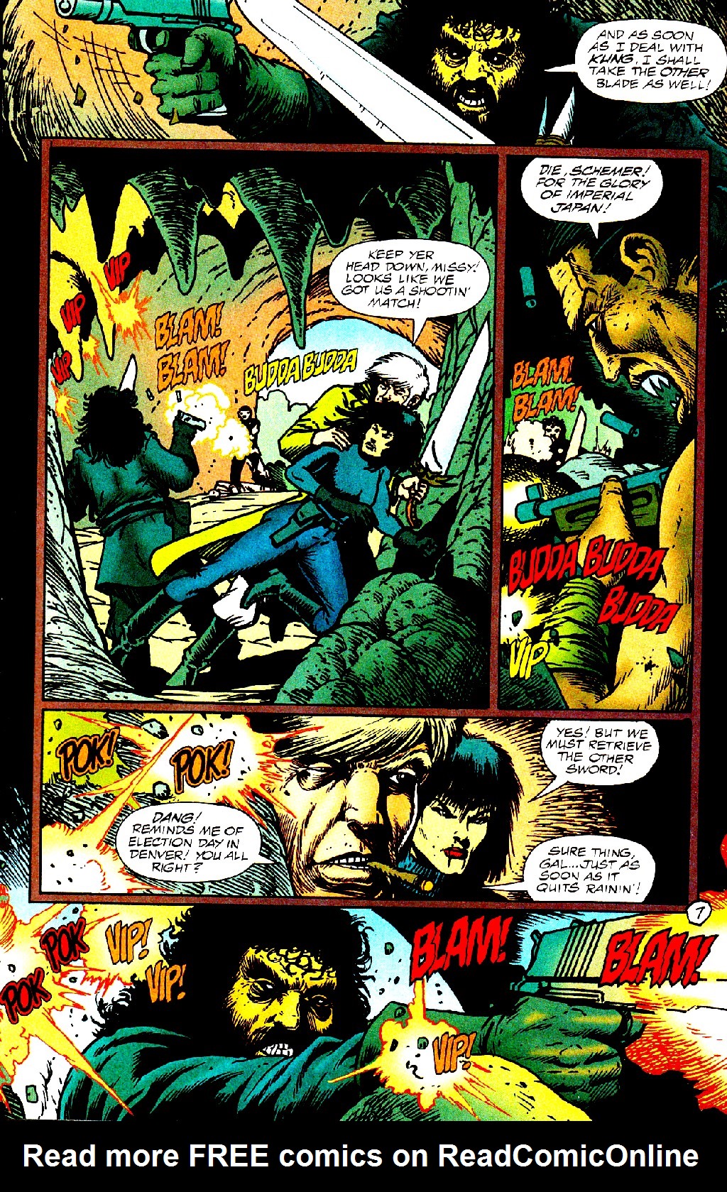 Read online Guns of the Dragon comic -  Issue #4 - 8