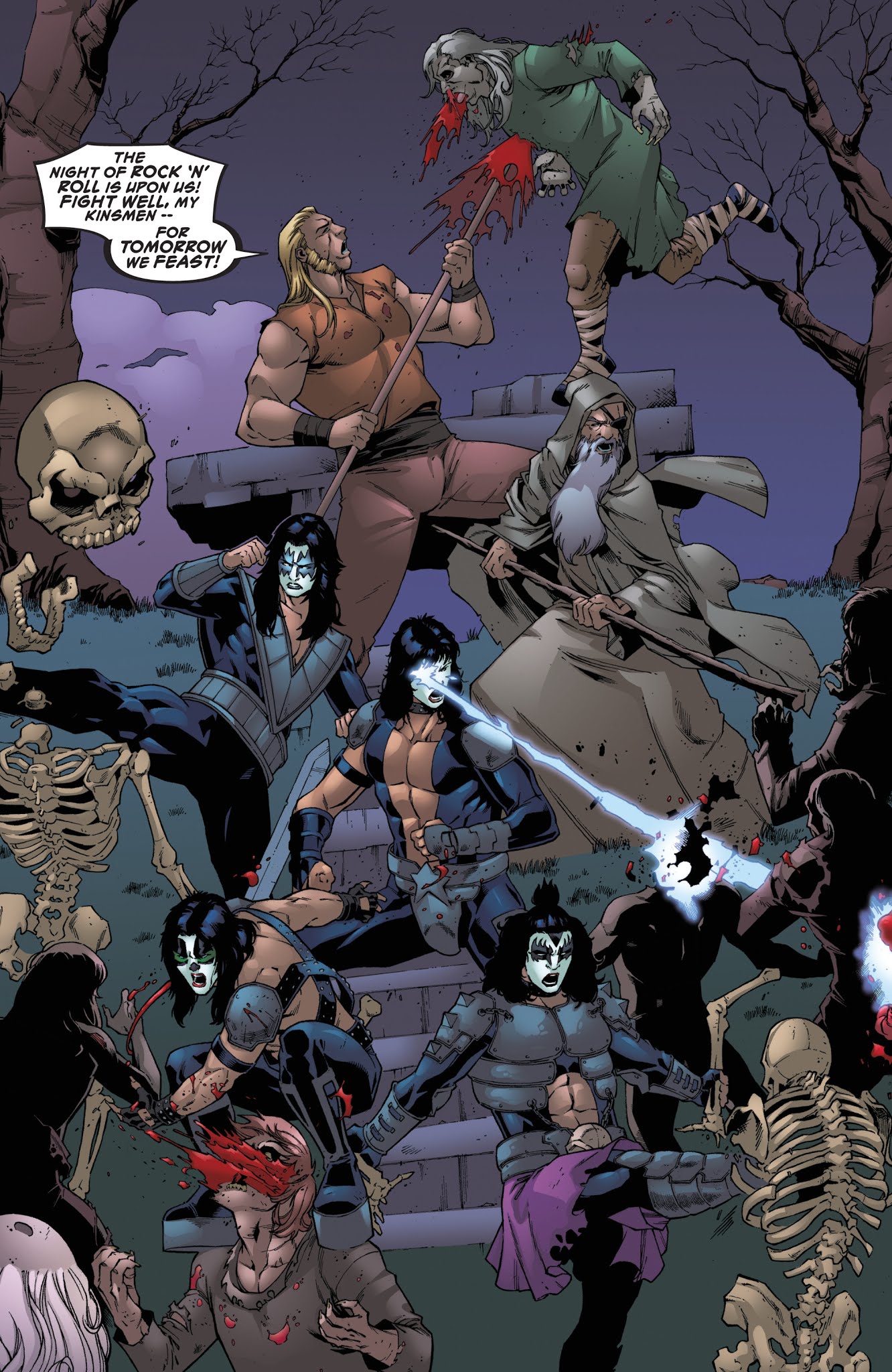 Read online KISS The Army of Darkness comic -  Issue #4 - 9