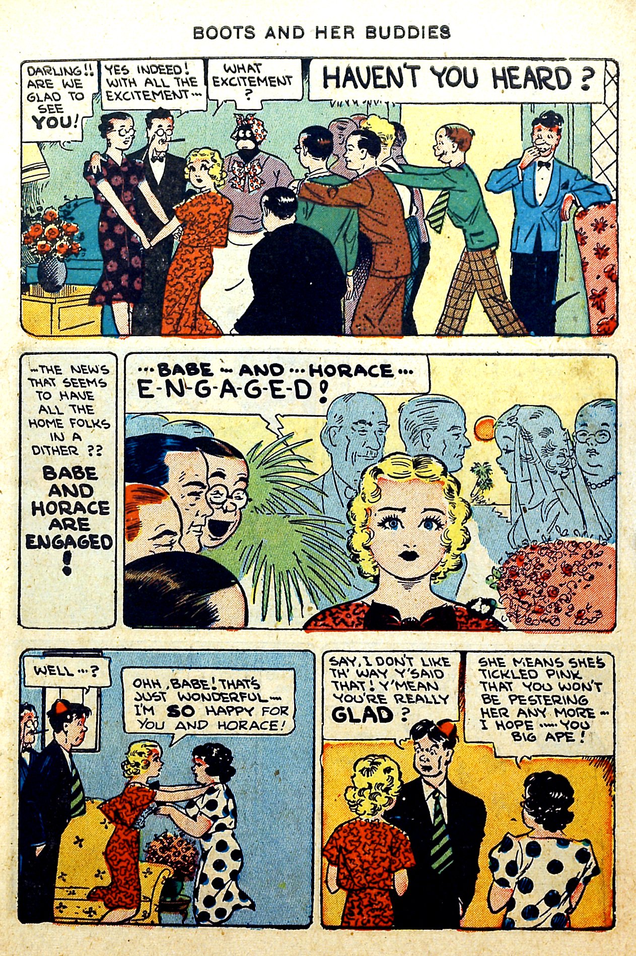 Read online Boots and Her Buddies (1948) comic -  Issue #5 - 5