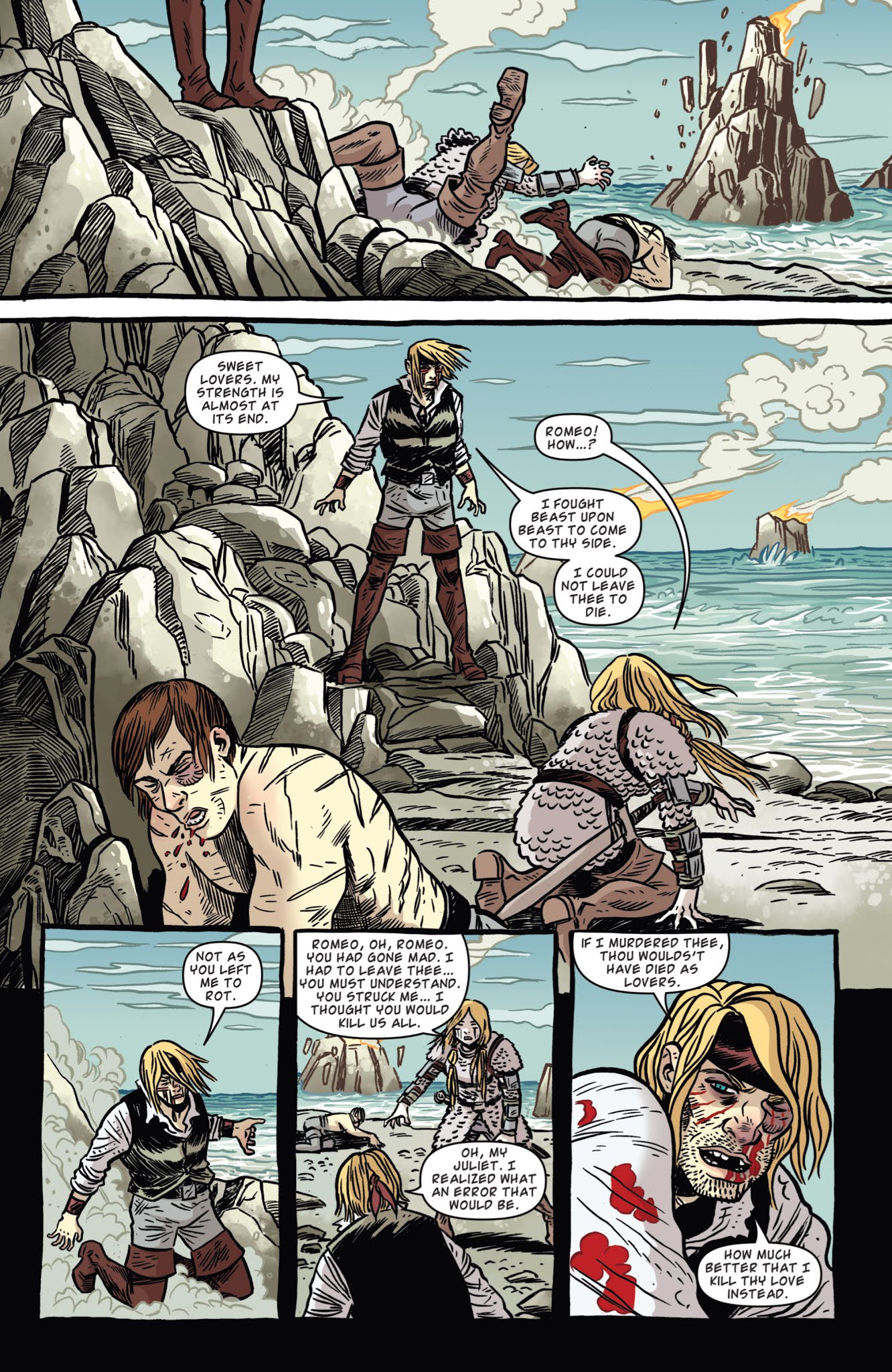 Read online Kill Shakespeare: The Tide of Blood comic -  Issue # TPB - 124