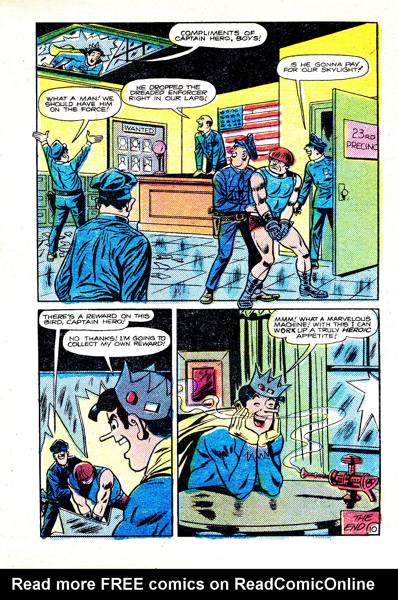 Read online Captain Hero Comics Digest Magazine comic -  Issue # TPB - 120