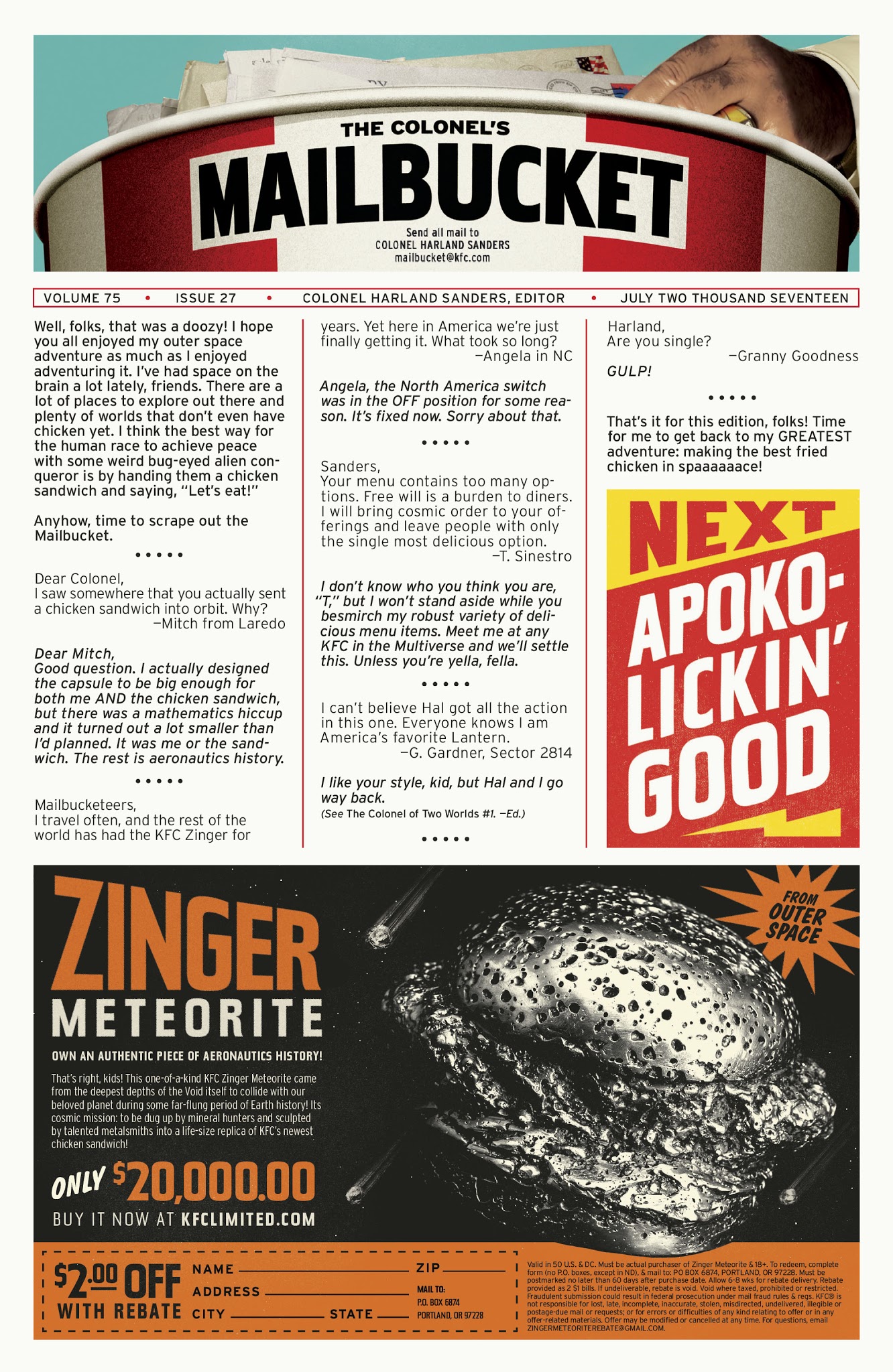 Read online KFC: Across the Universe comic -  Issue # Full - 19