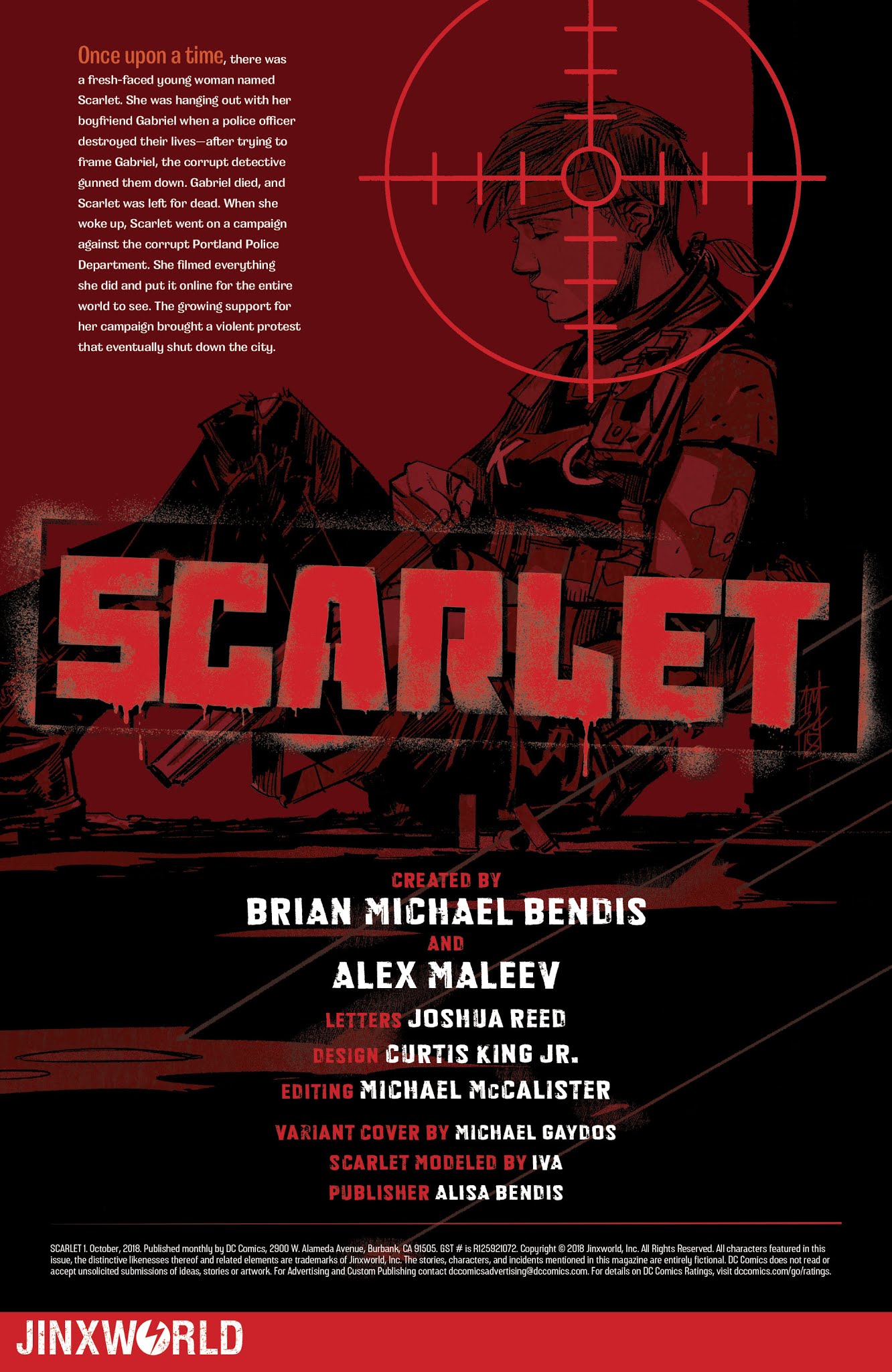 Read online Scarlet (2018) comic -  Issue #1 - 2