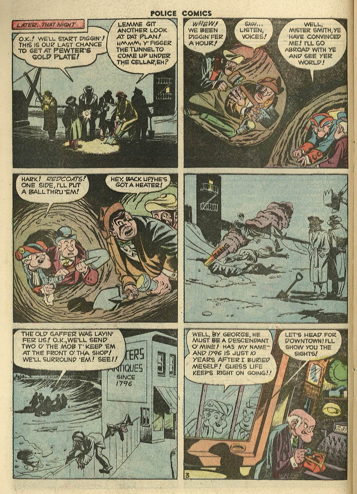 Read online Police Comics comic -  Issue #100 - 16