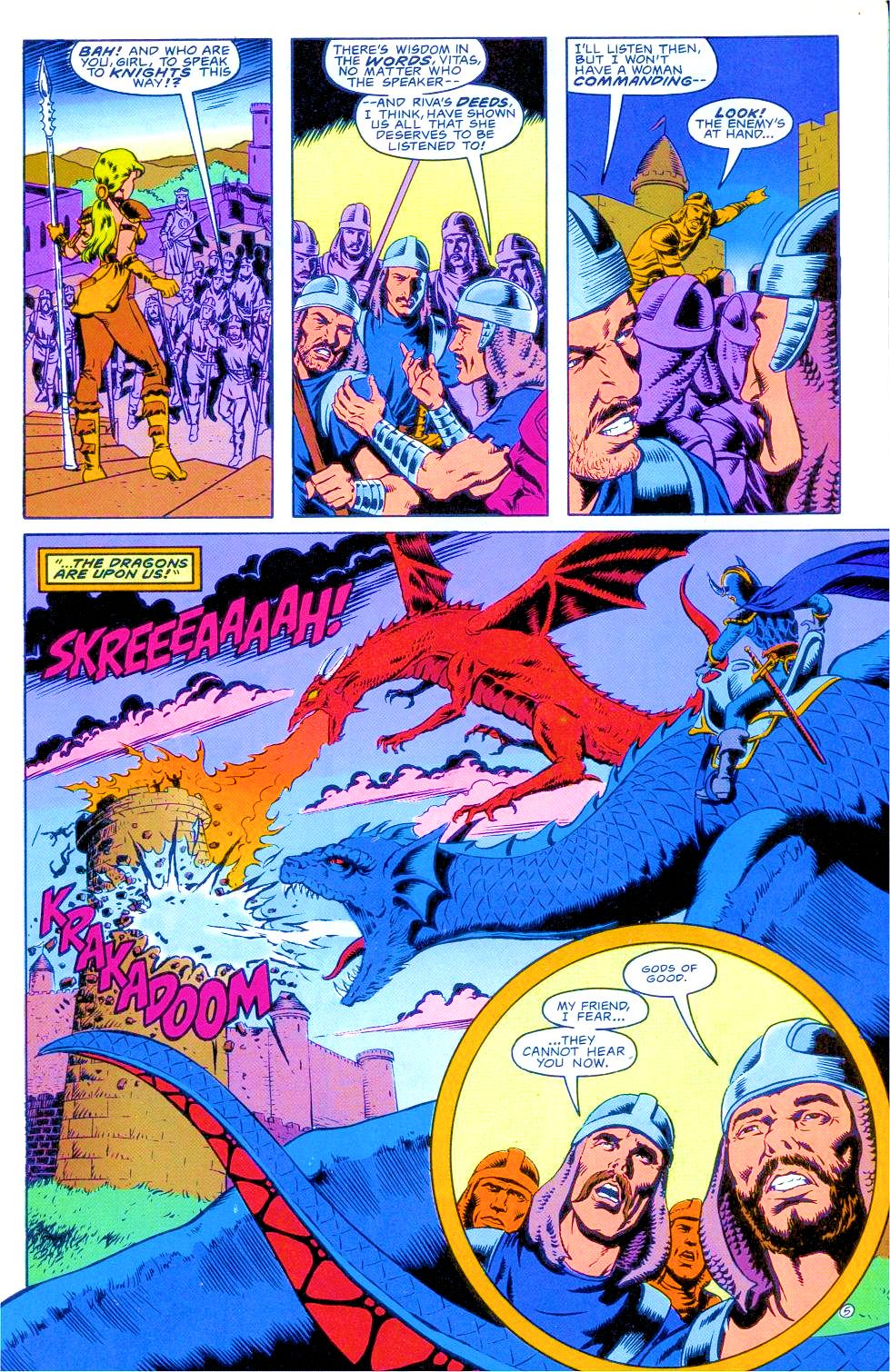 Read online Dragonlance comic -  Issue #4 - 6