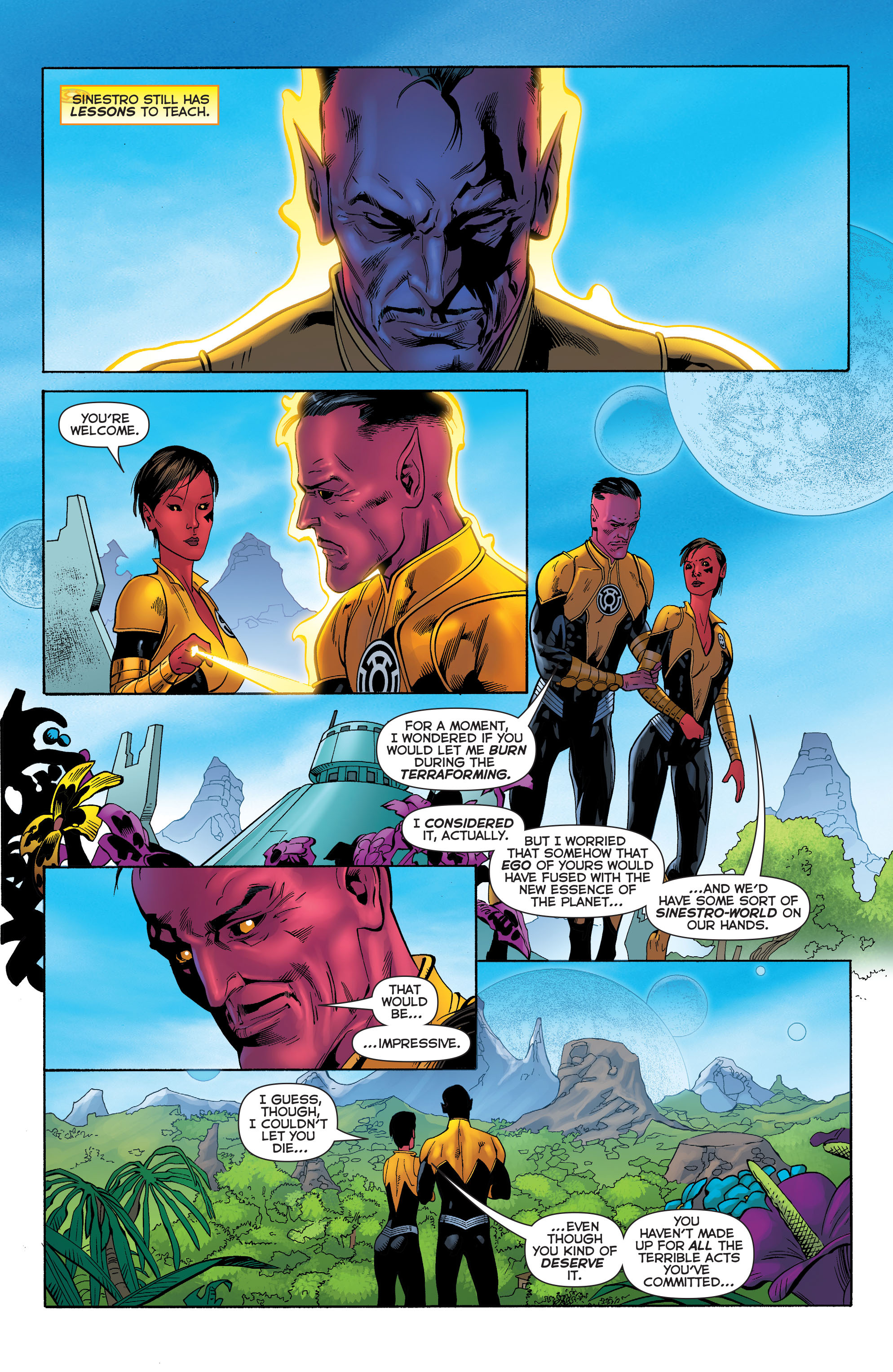 Read online Sinestro comic -  Issue #23 - 17