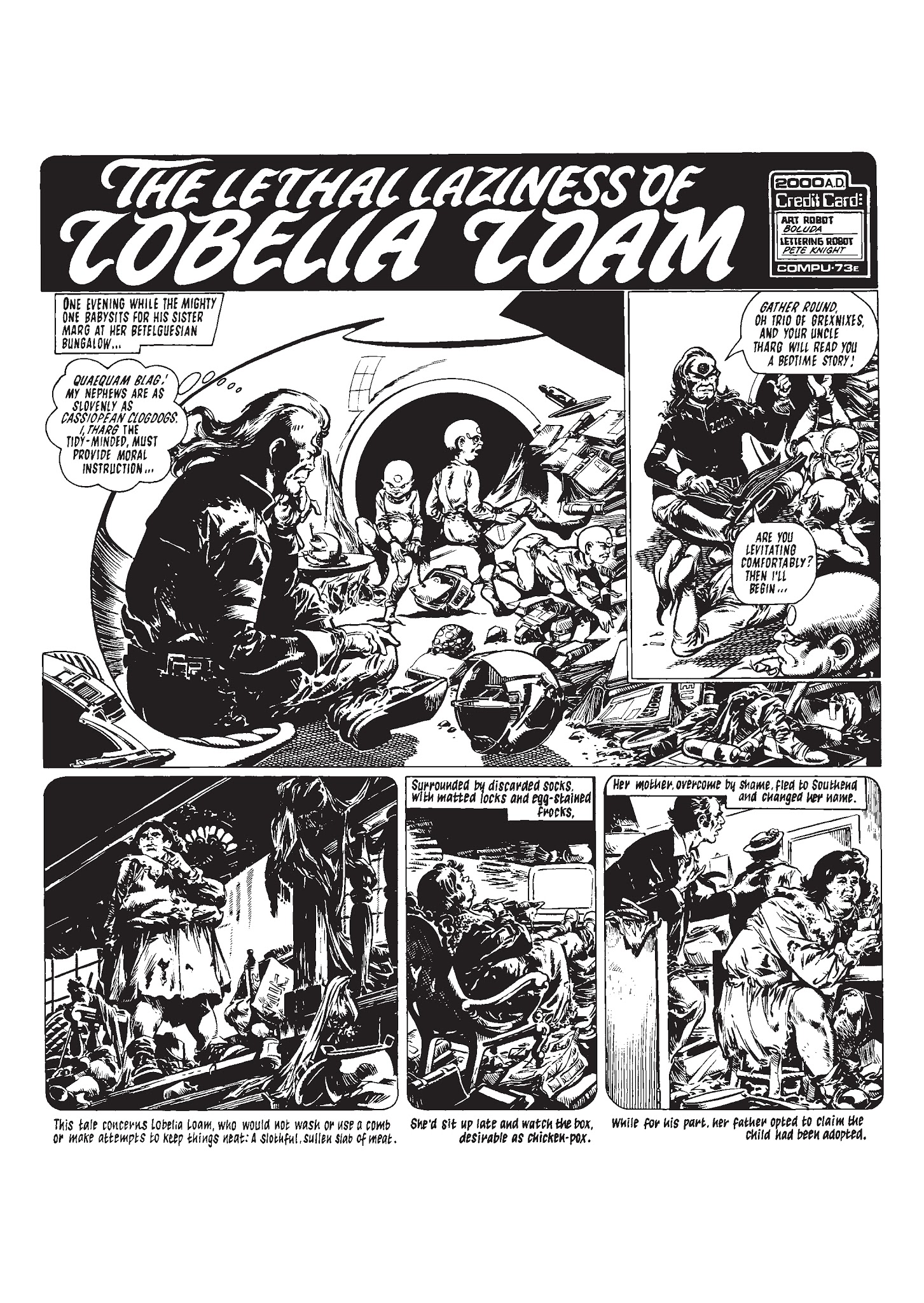 Read online The Complete Alan Moore Future Shocks comic -  Issue # TPB - 123