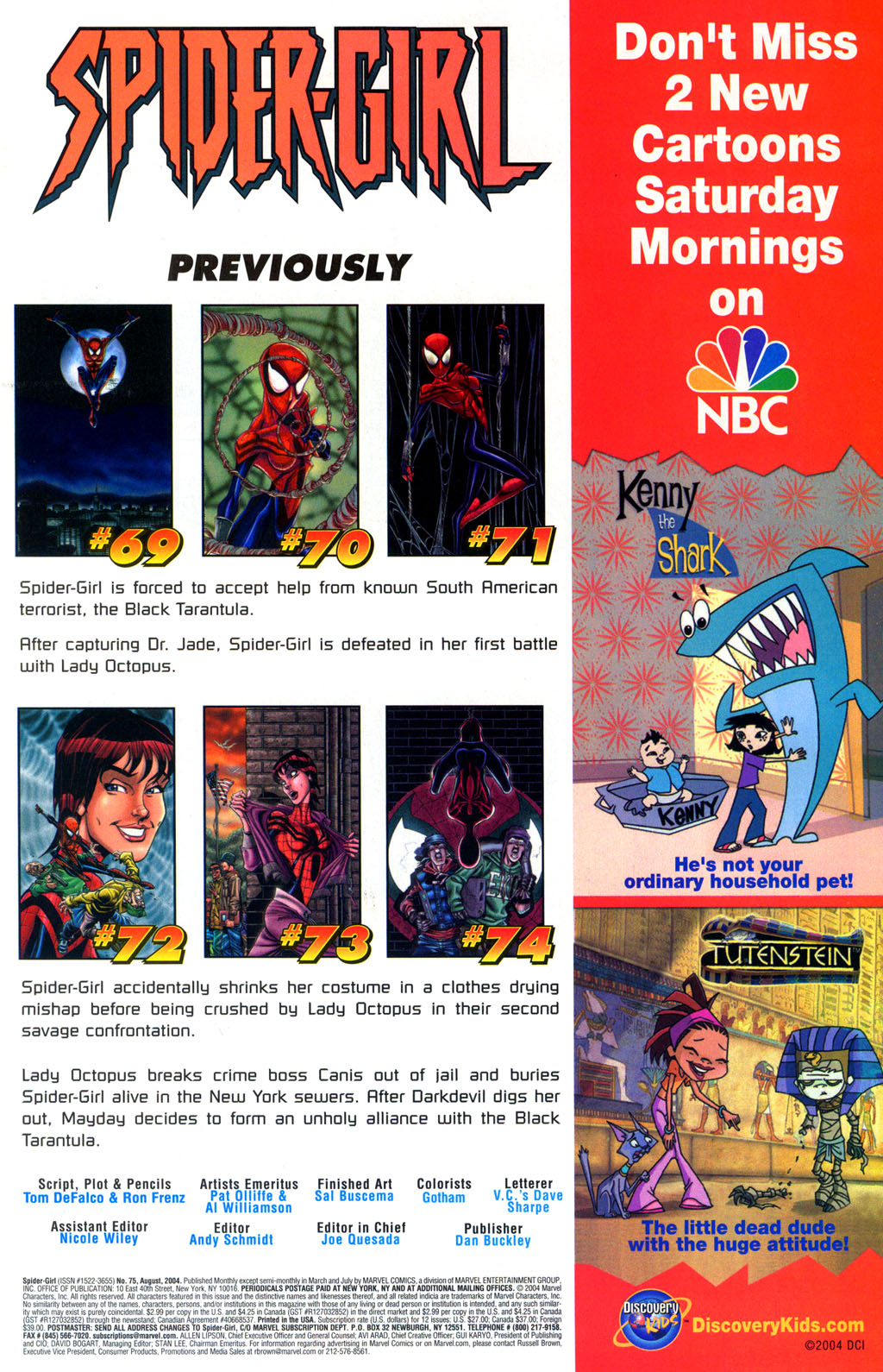 Read online Spider-Girl (1998) comic -  Issue #75 - 2