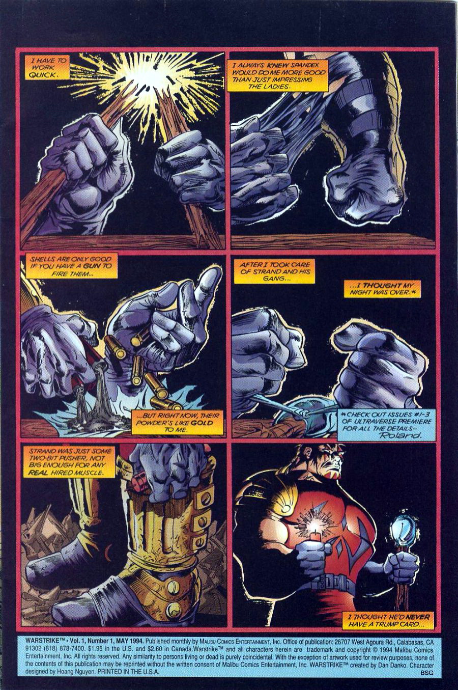 Read online Warstrike comic -  Issue #1 - 3