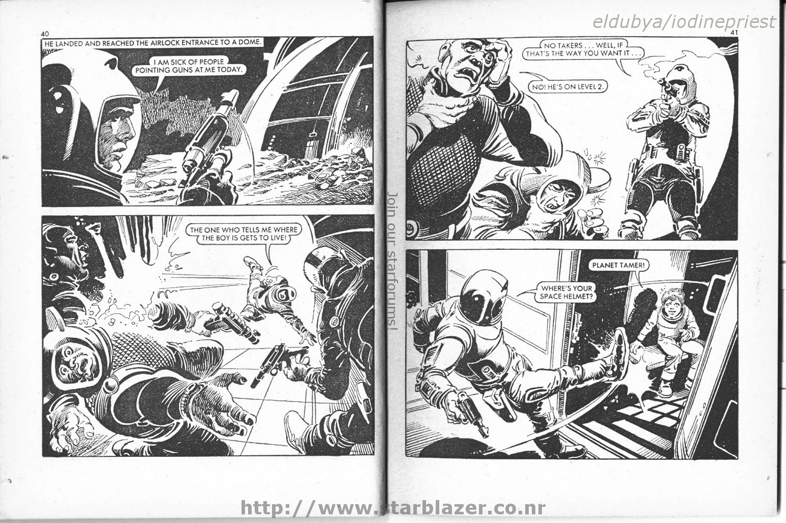 Read online Starblazer comic -  Issue #40 - 22